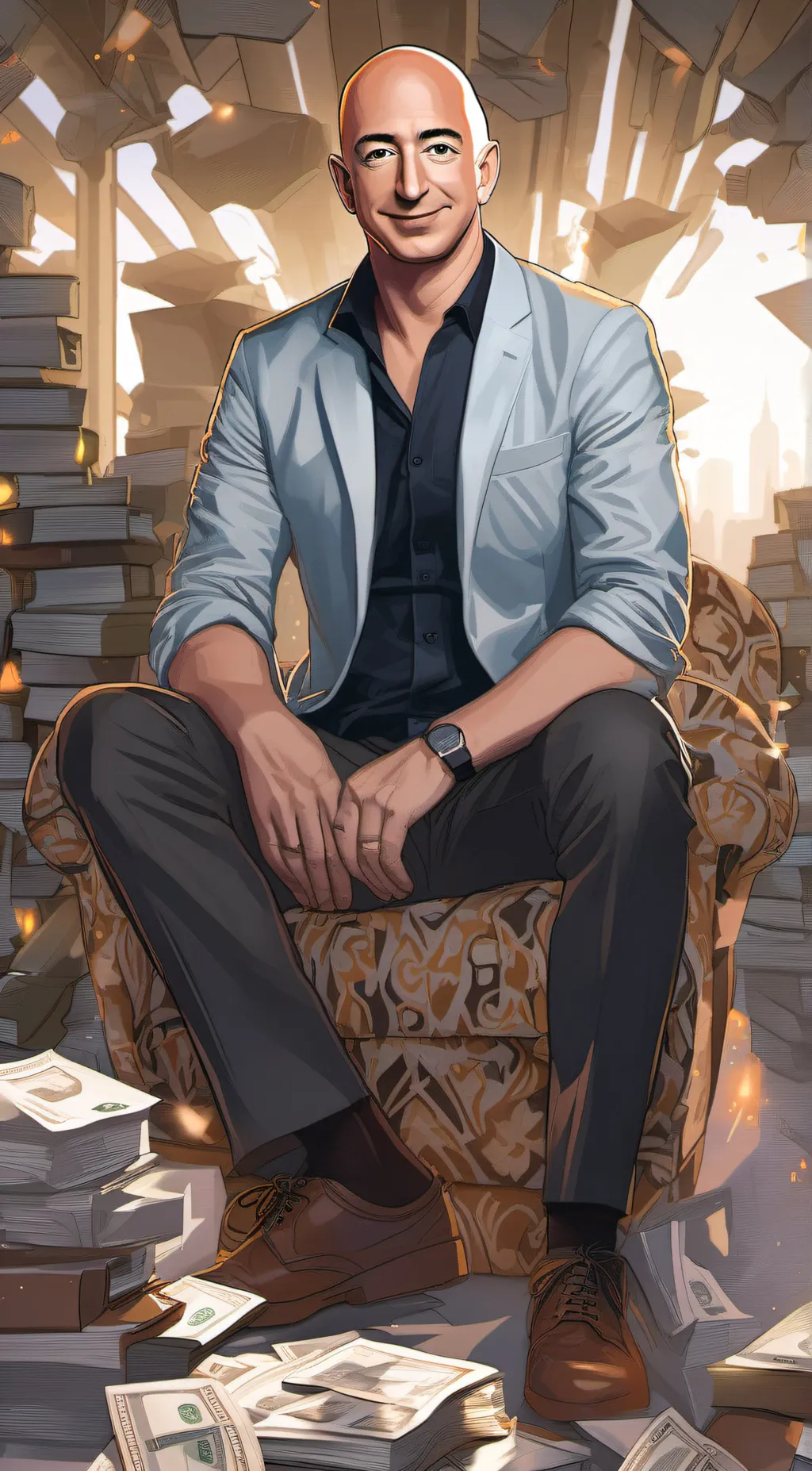 Talkie AI - Chat with Jeff Bezos