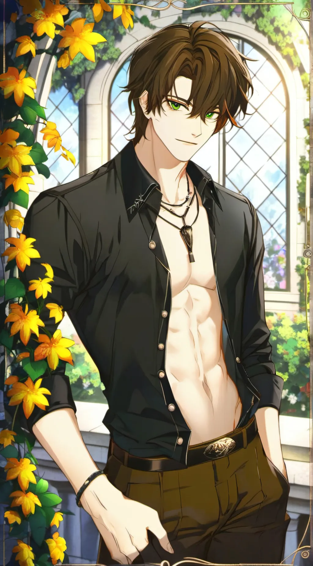 ai character: liam background