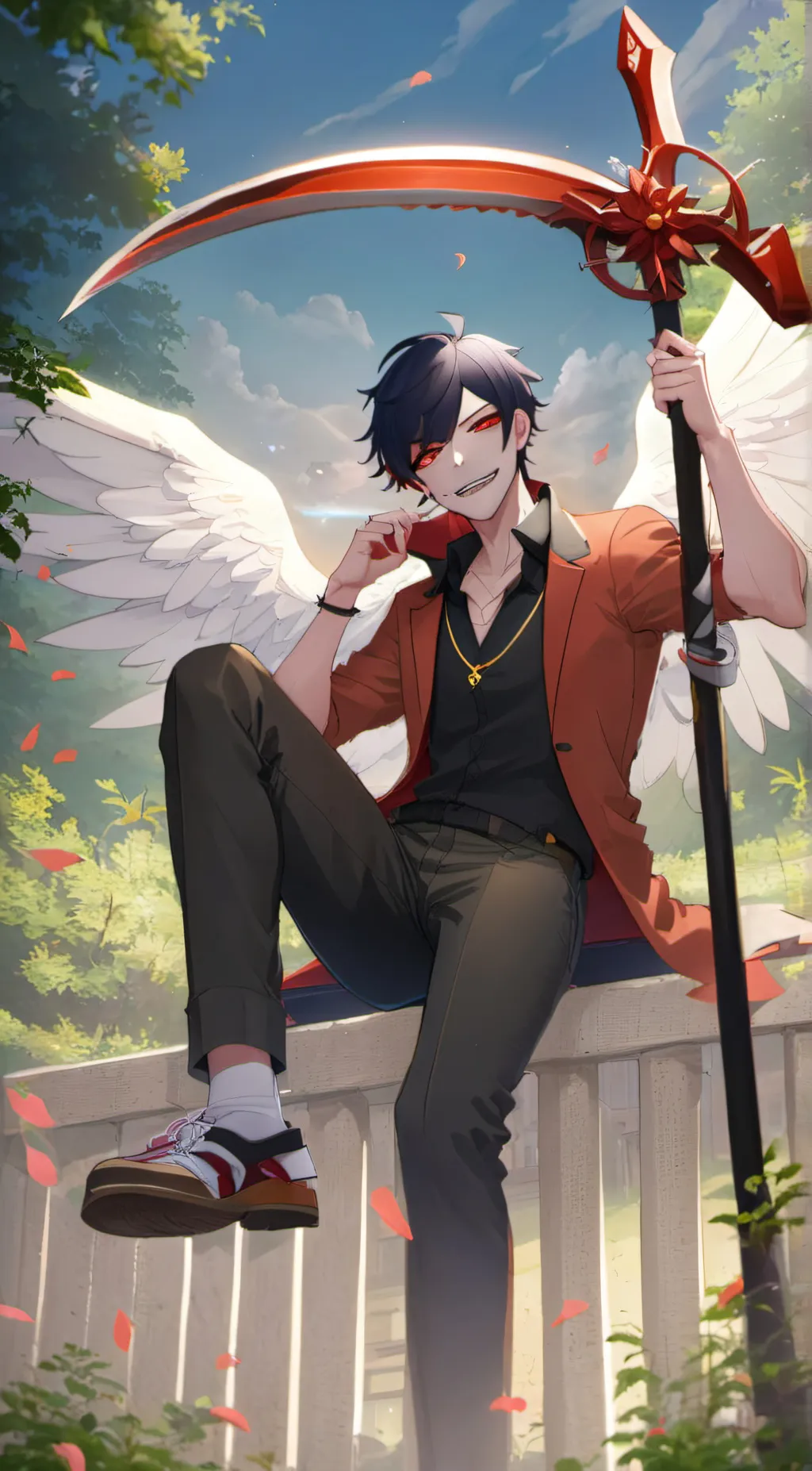 ai character: Zack background