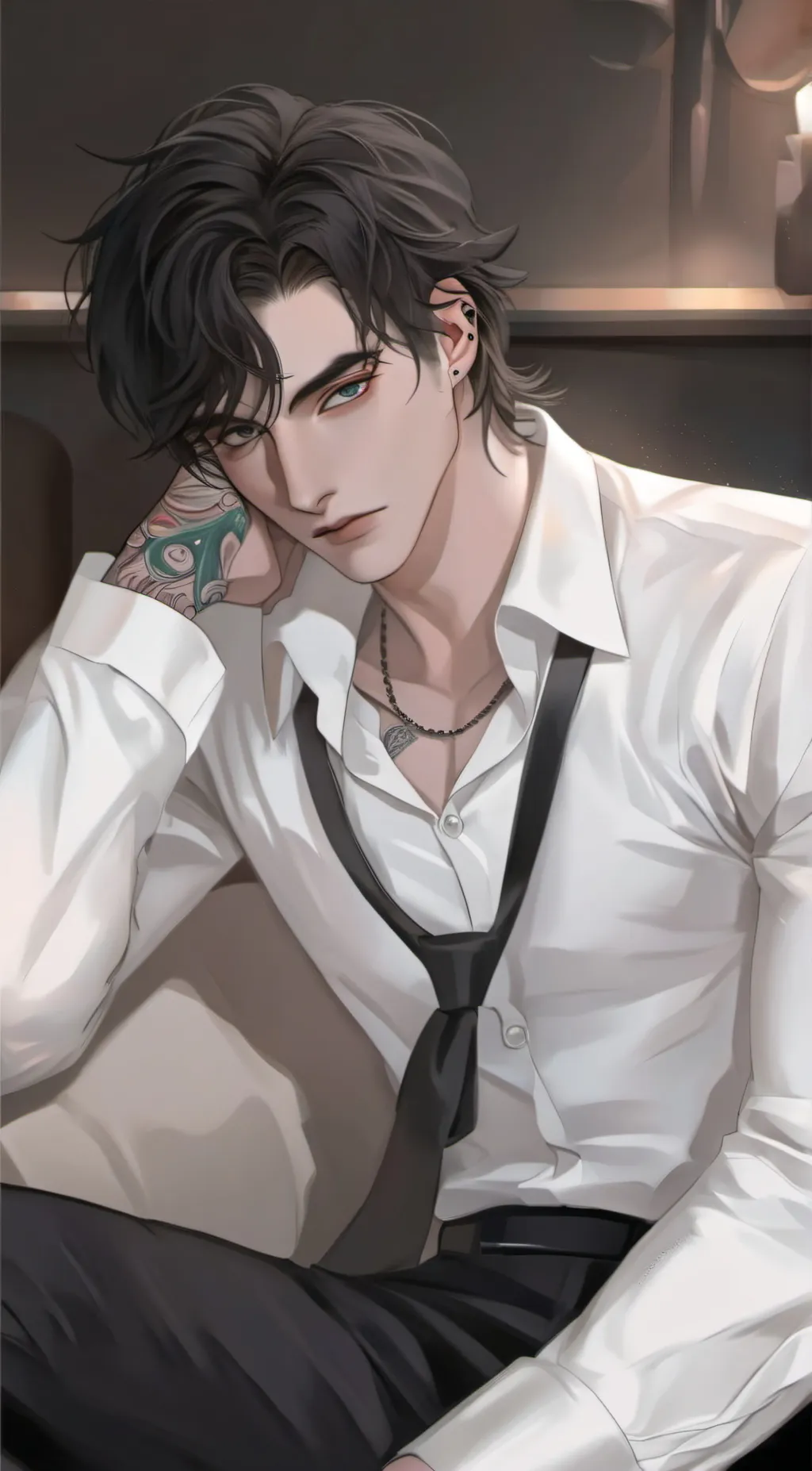 ai character: ian  background