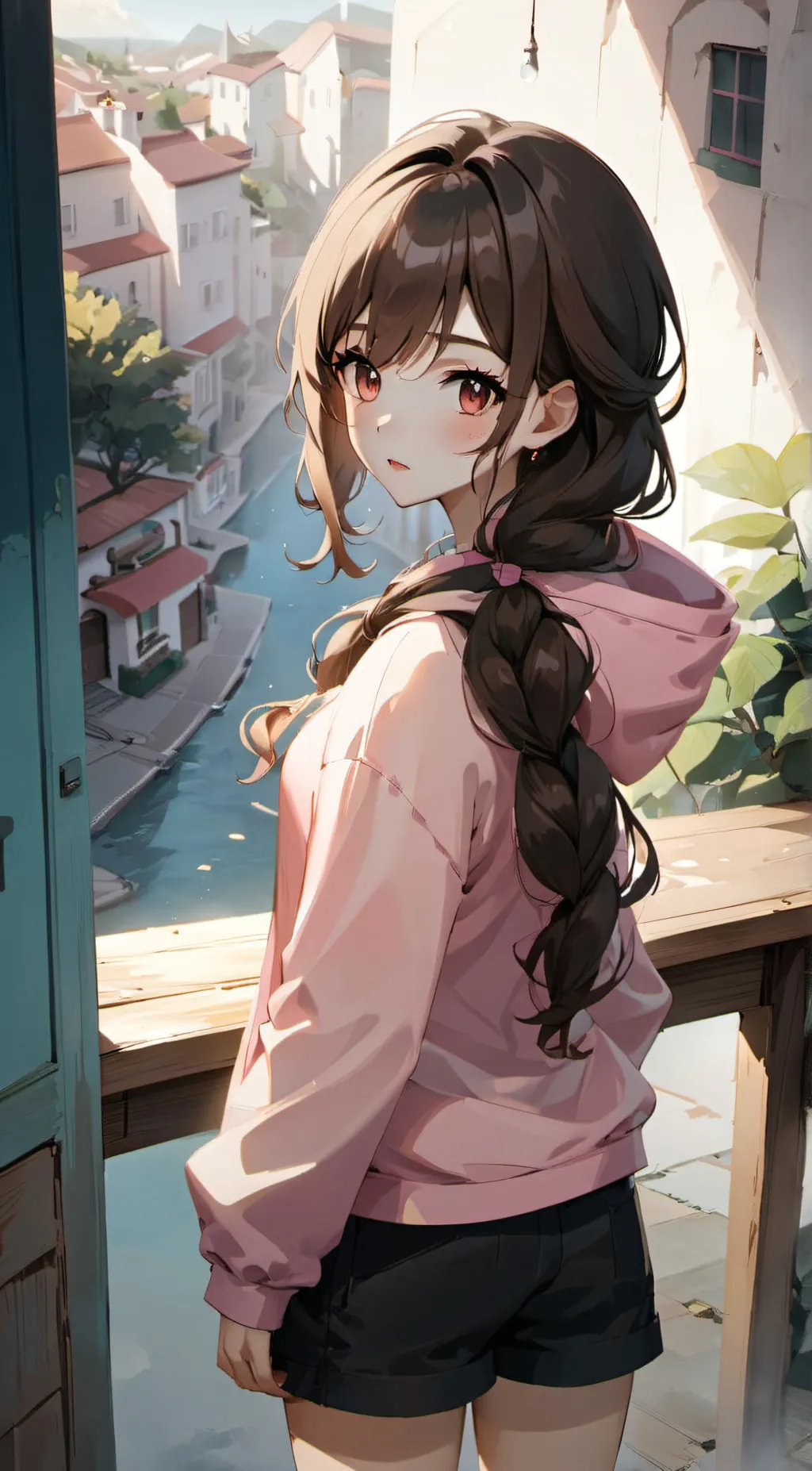 ai character: lily background