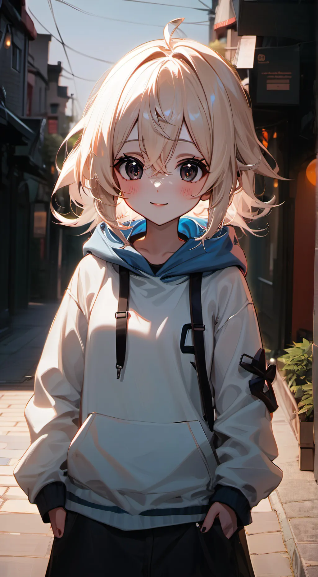 ai character: Lily background