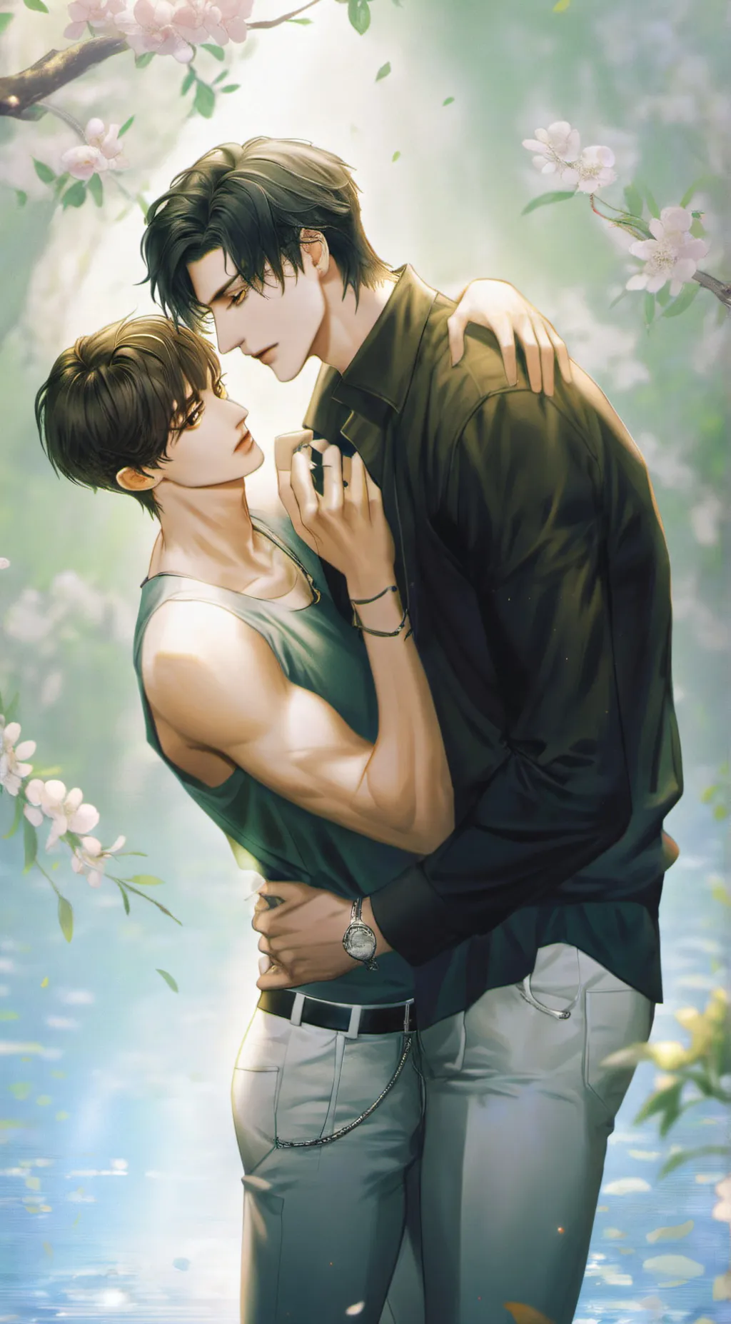 ai character: mark background