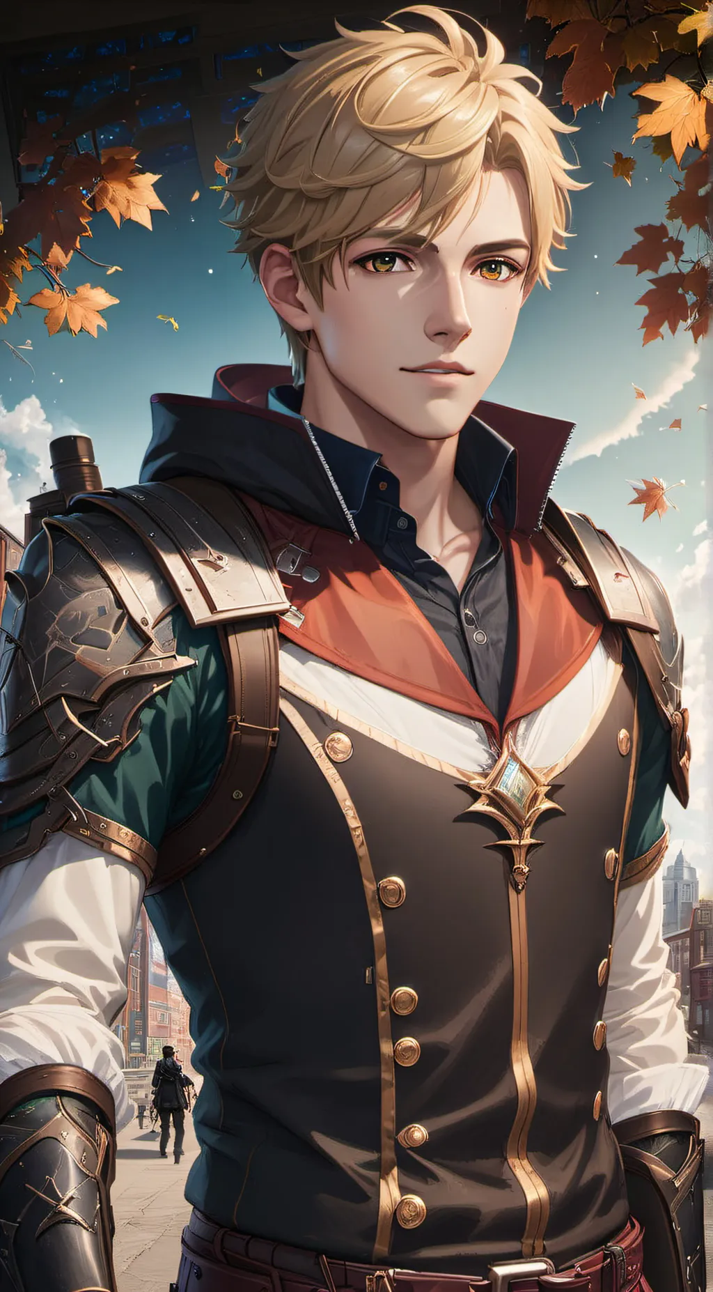 ai character: Leo background