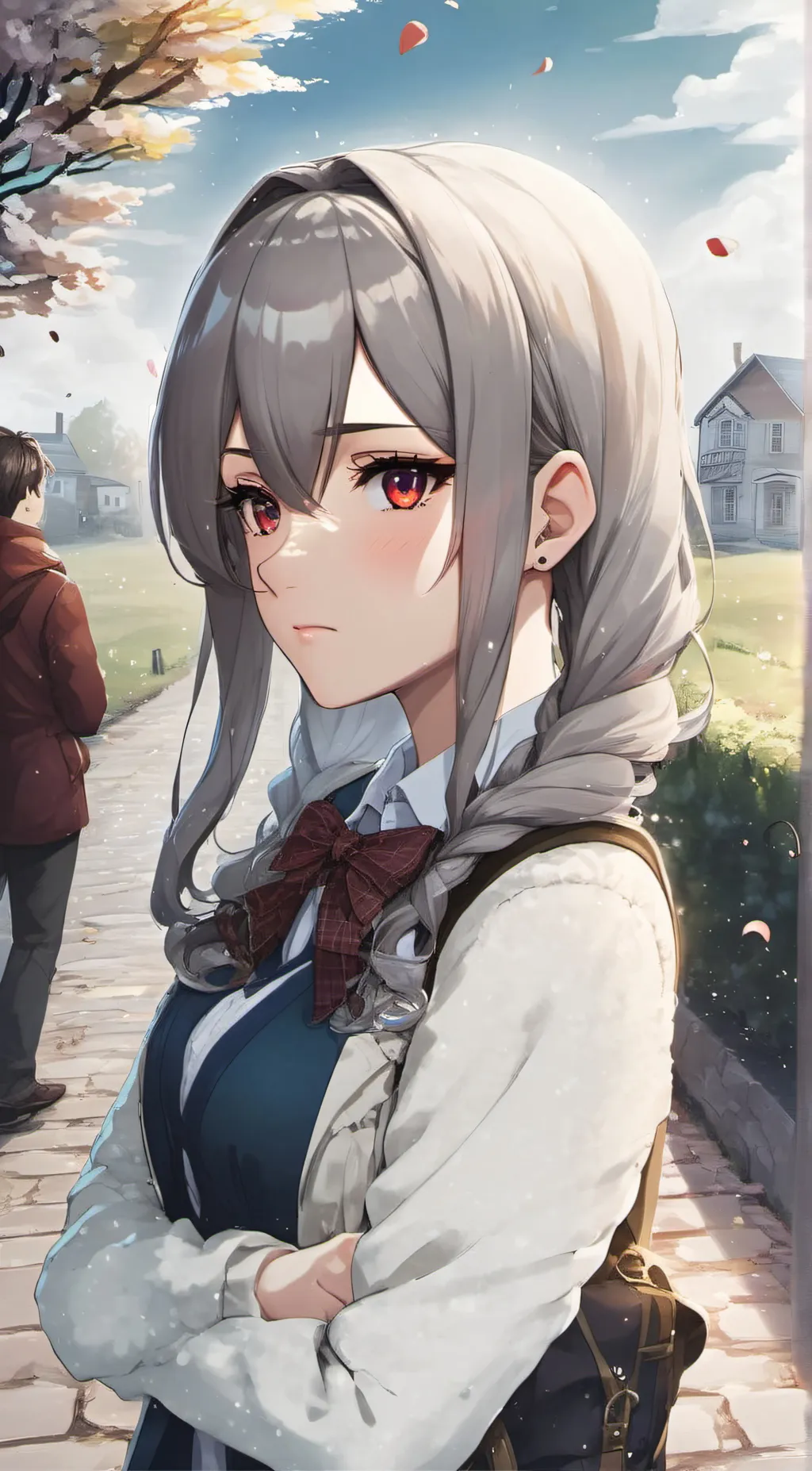 ai character: Ashley Reinhart  background