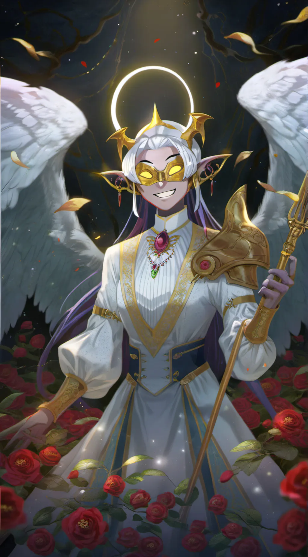 ai character: adam (hazbin hotel background