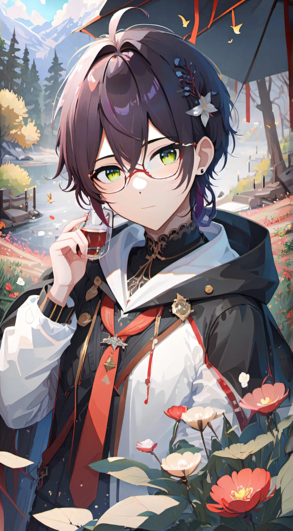 ai character: kai background