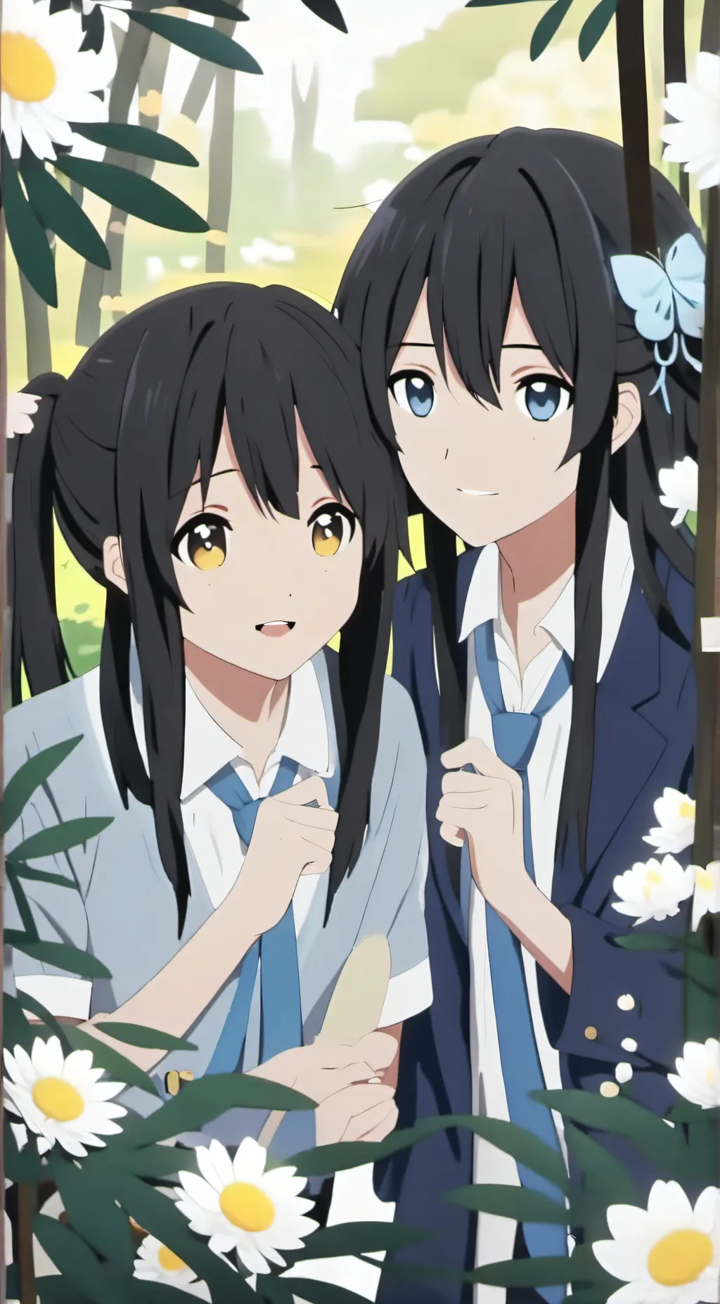 ai character: yuri and yuki background