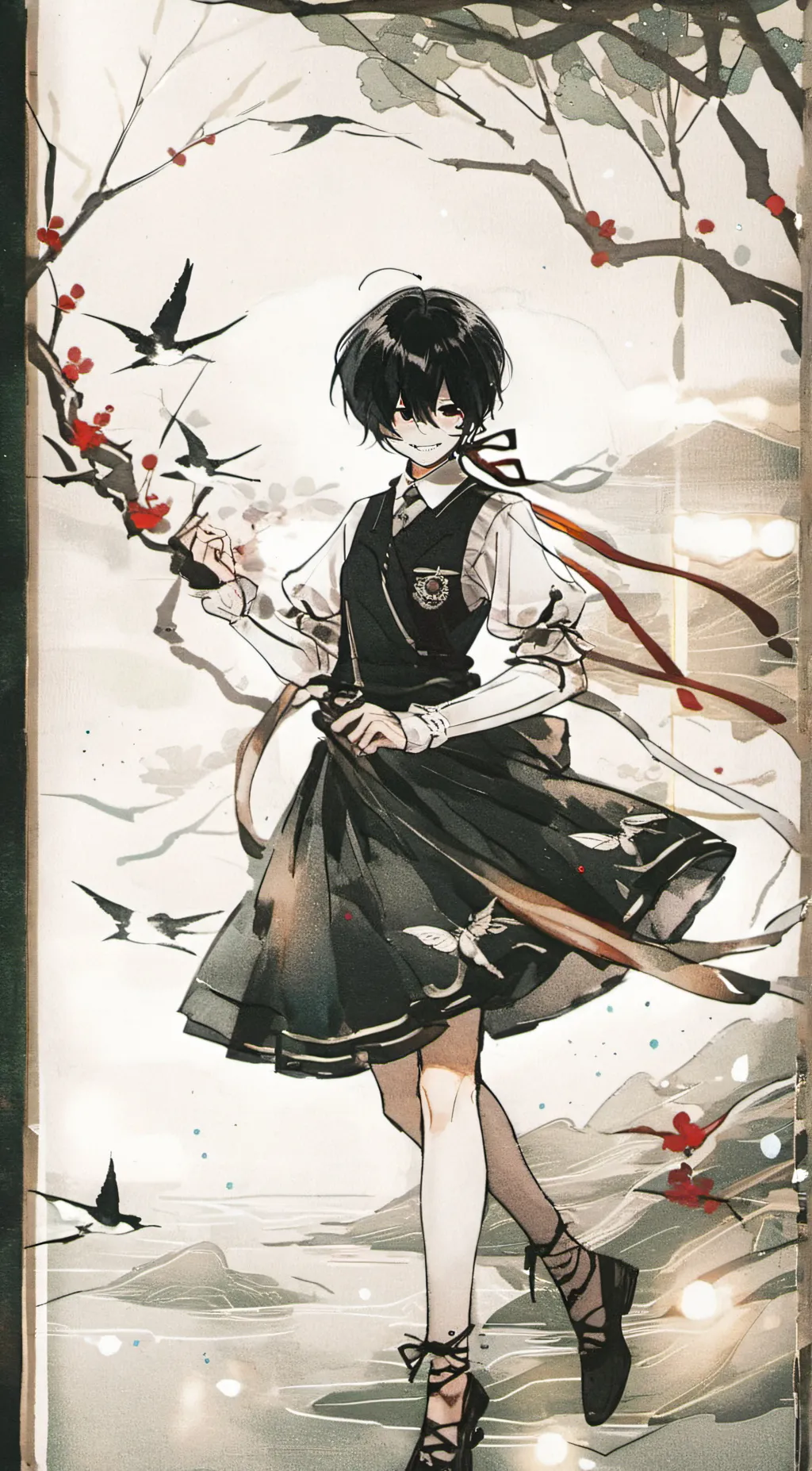 ai character: Maya background