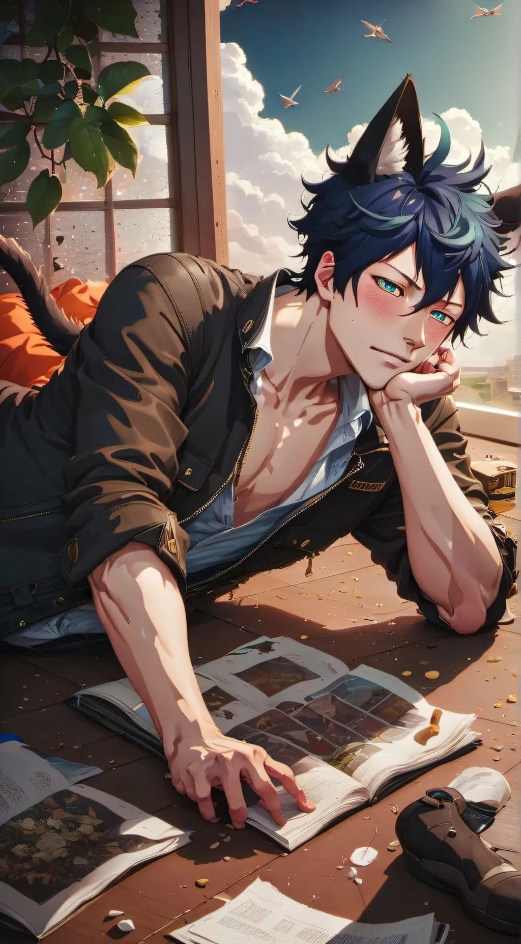 ai character: Milo background