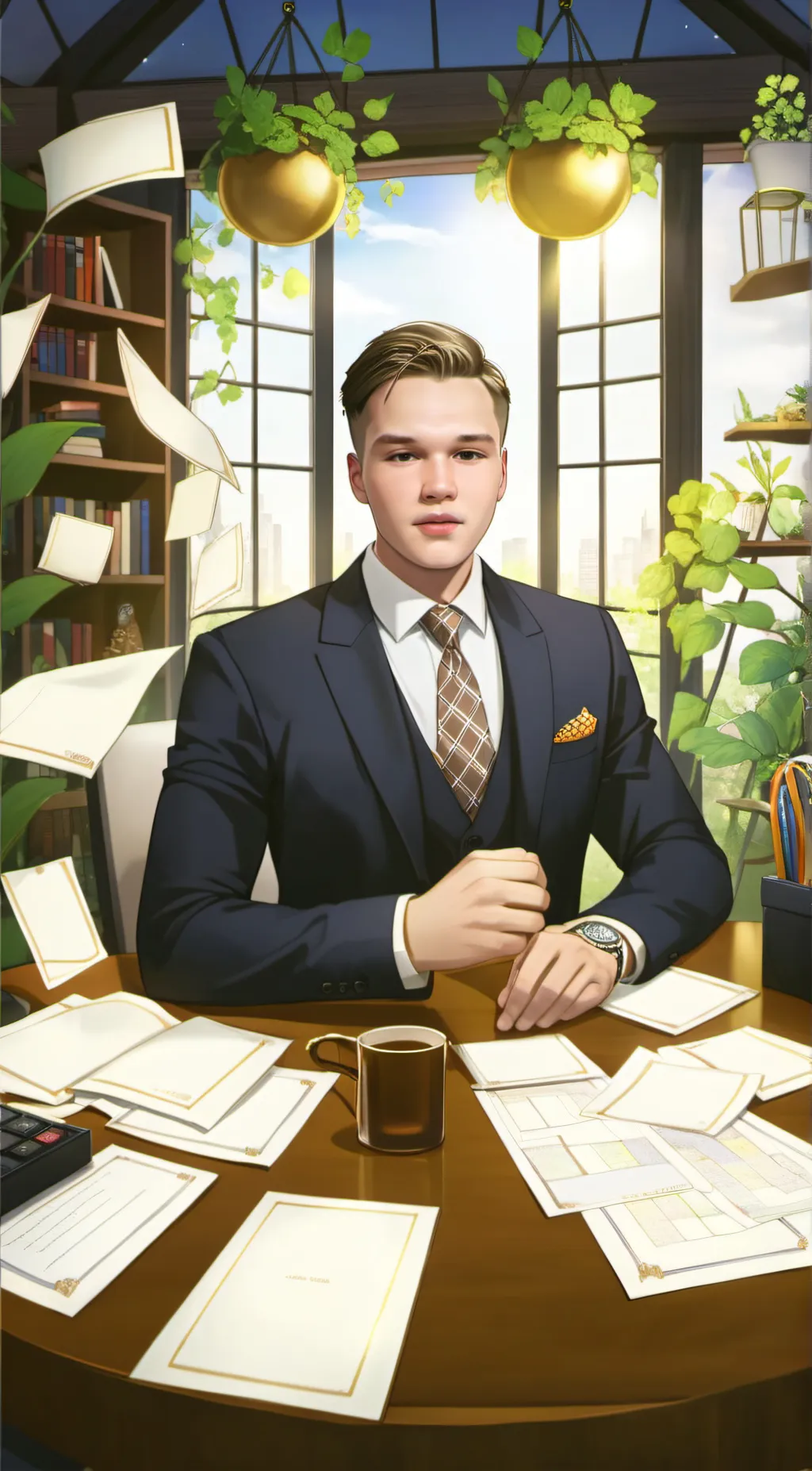 ai character: Zadar background