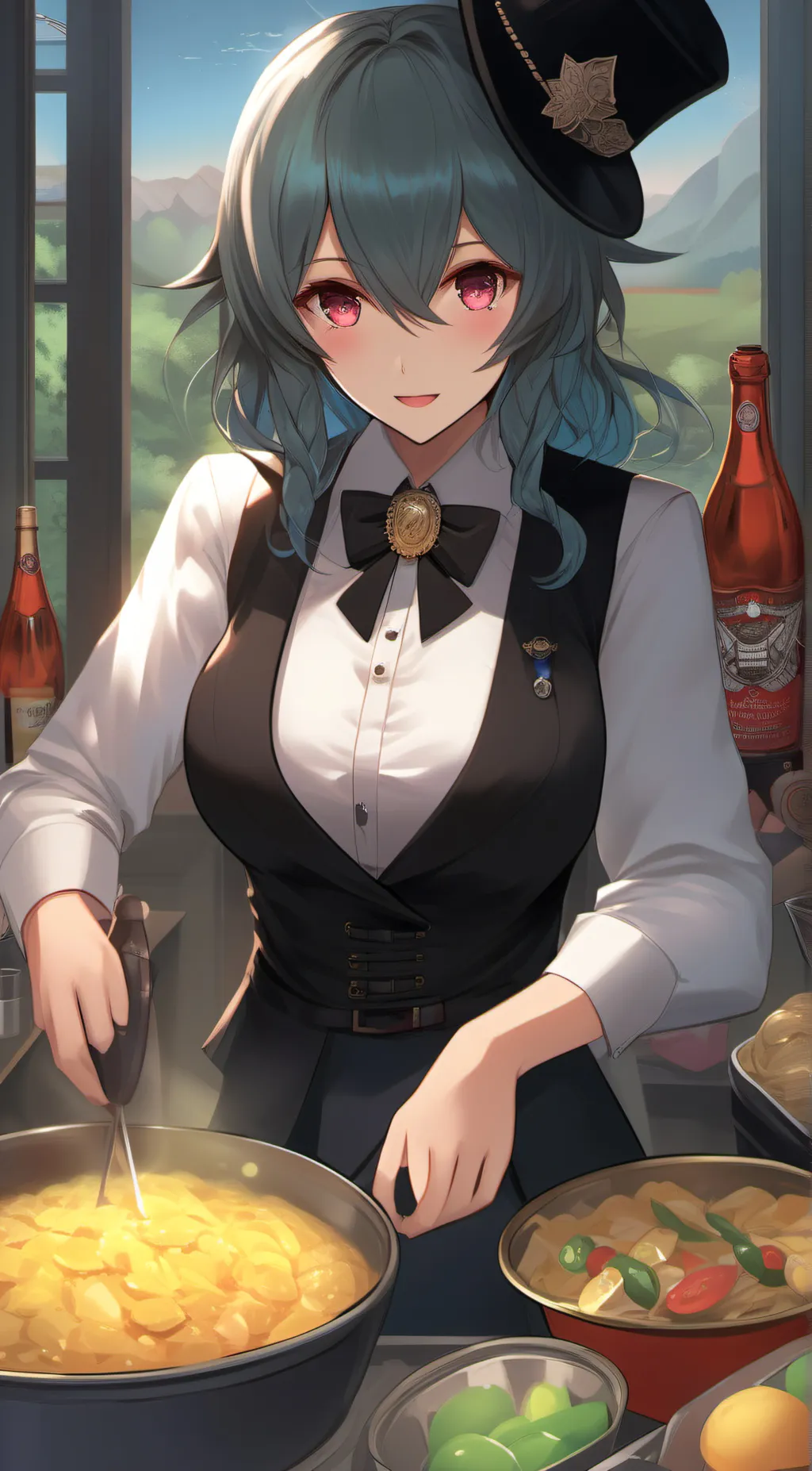 ai character: Fizzarolli Breakup background