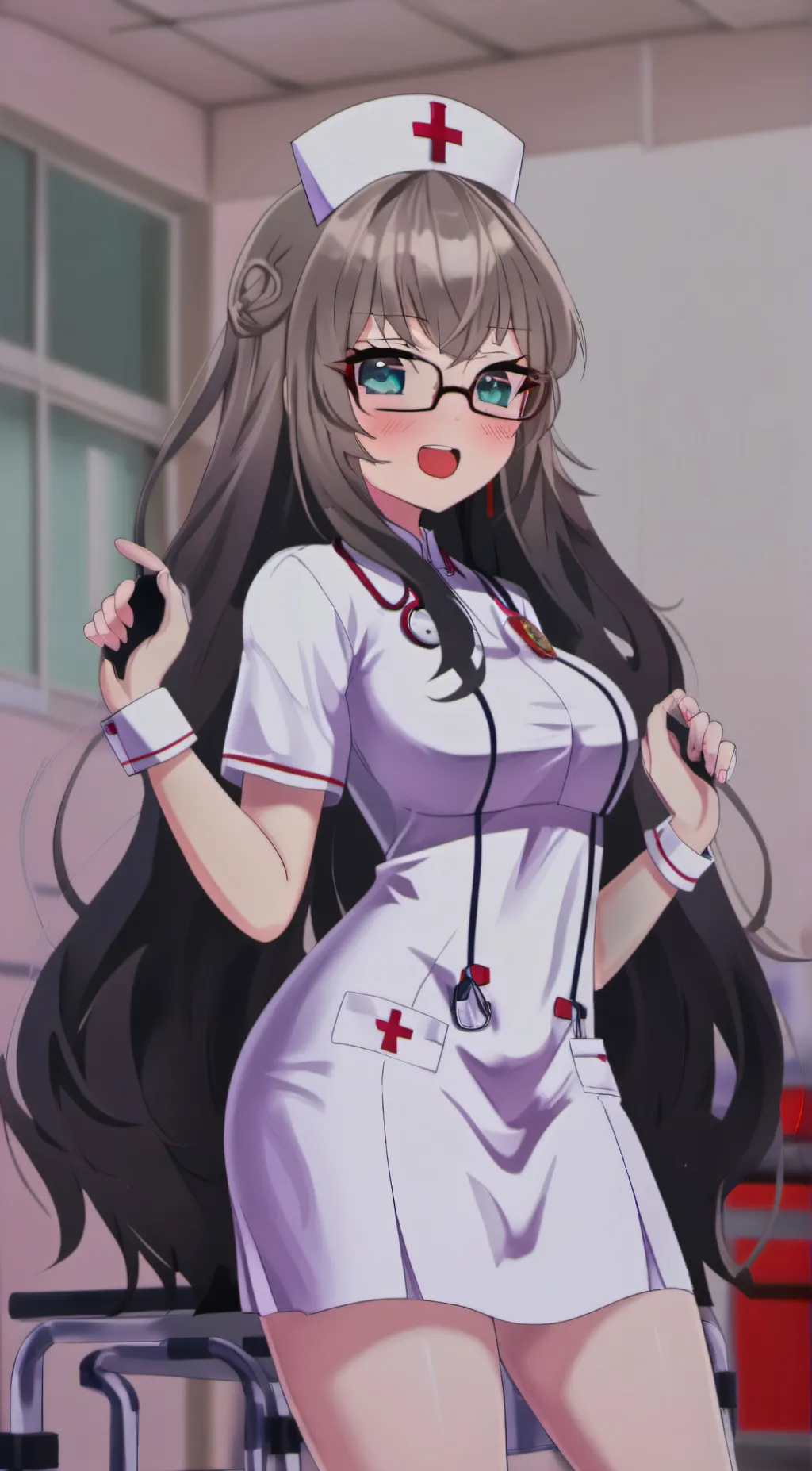 ai character: Nurse Rafna background