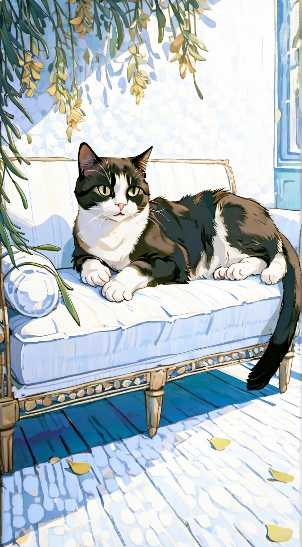 ai character: banna bread background