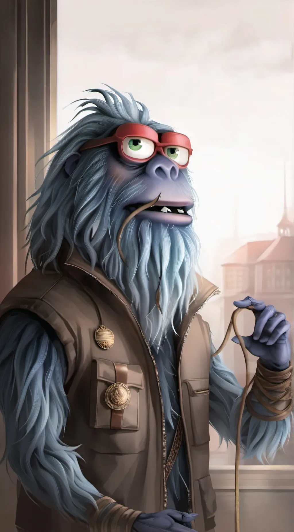 Talkie AI - Chat with Munch The Blue Mon