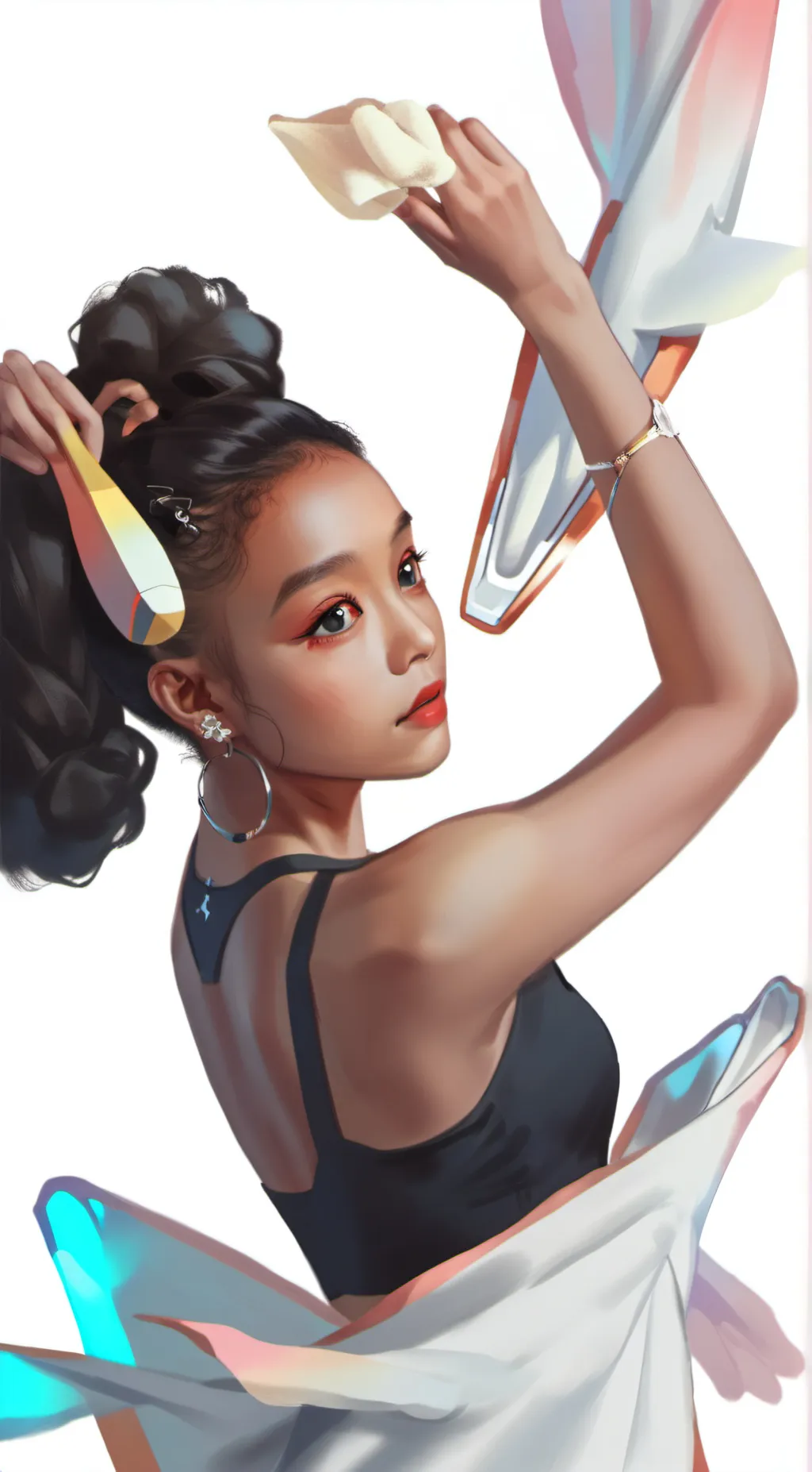 ai character: zaya. background