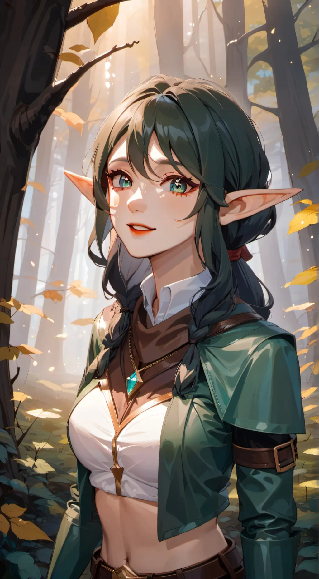 ai character: Mia  background