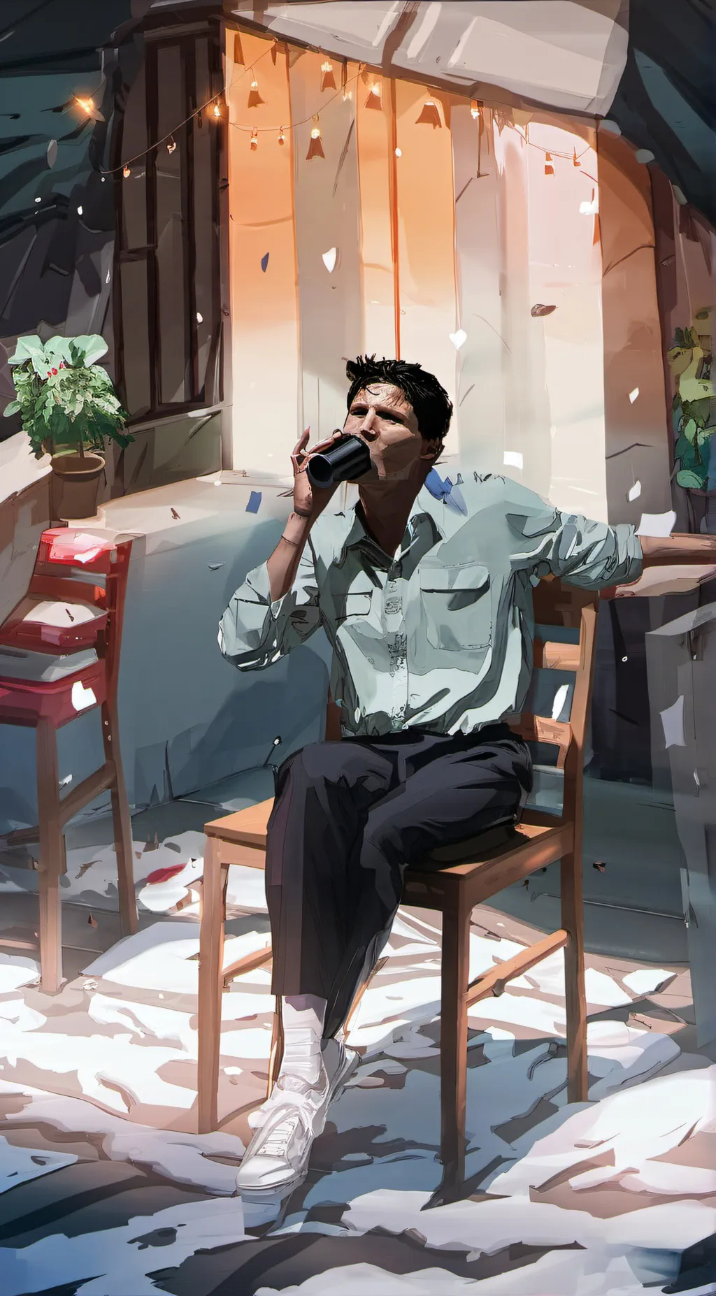 ai character: Michael background