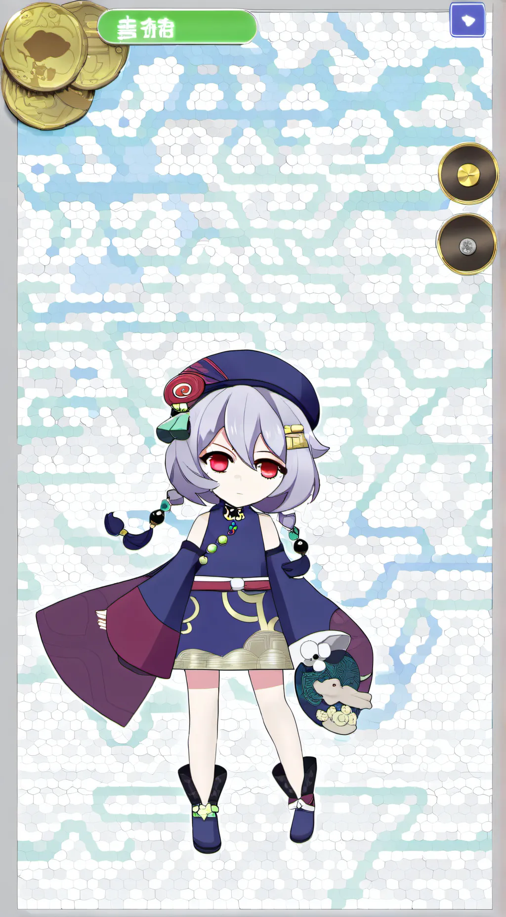 ai character: qiqi background