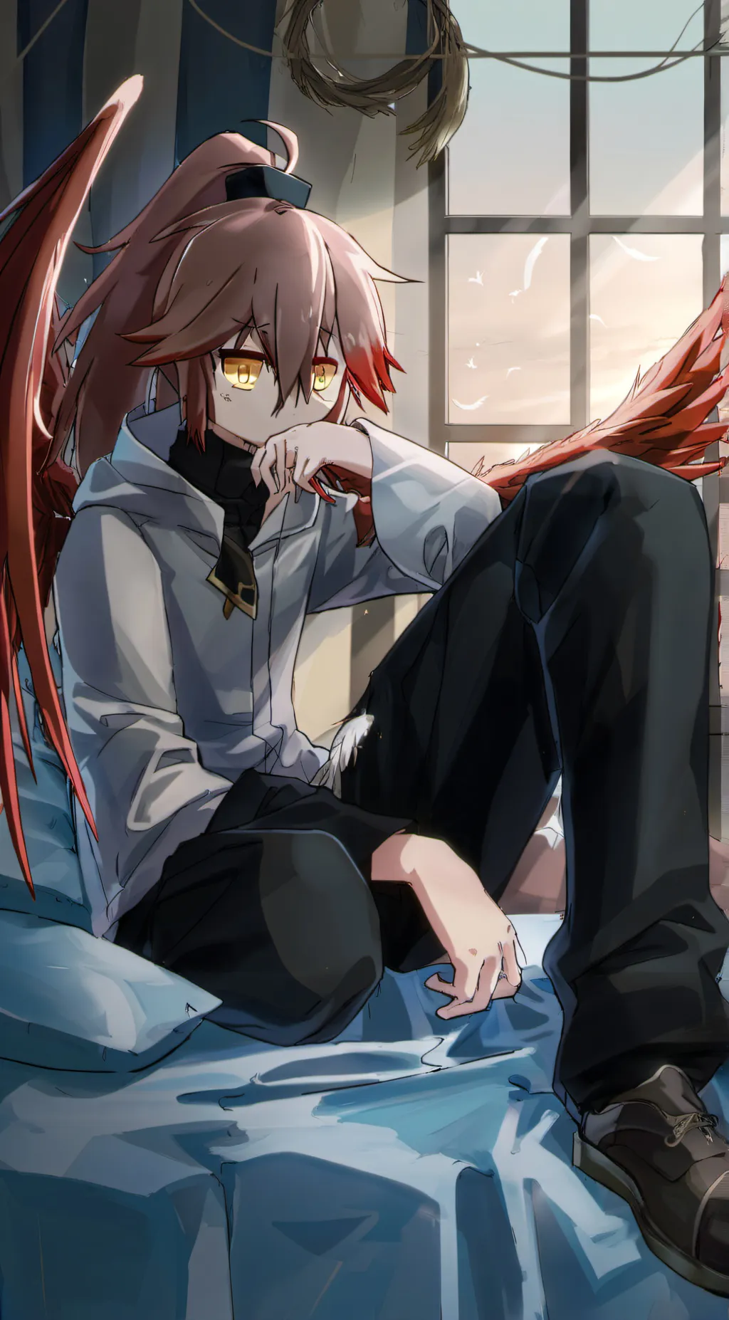 ai character: Felix  background