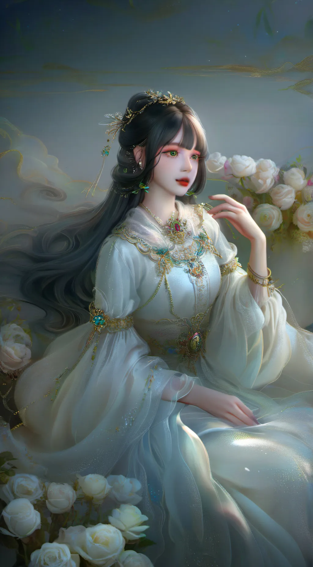 ai character: lila background