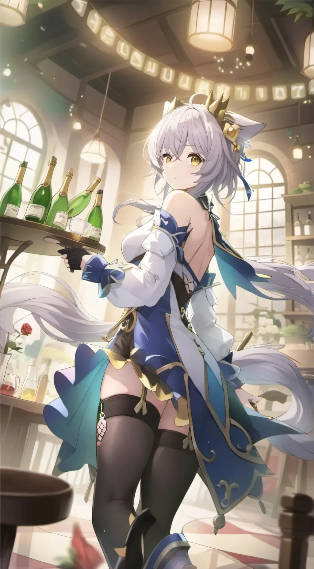 ai character: Selena background