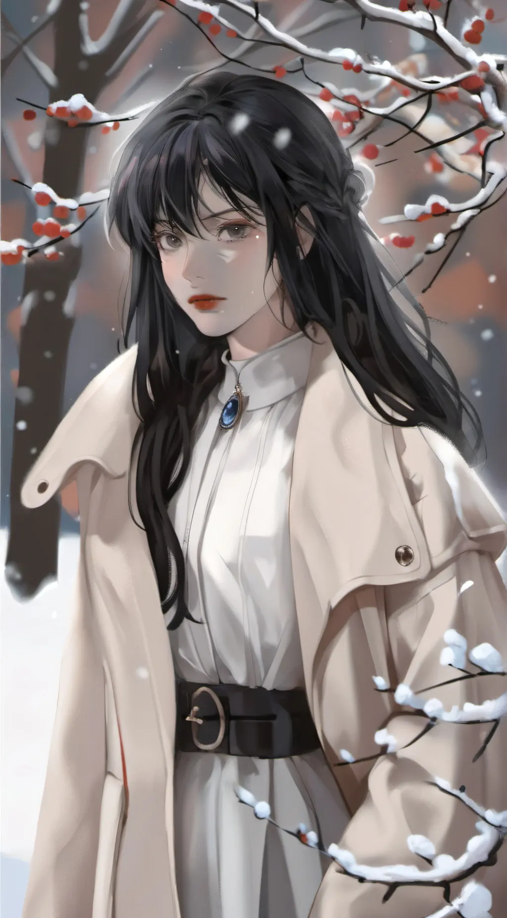 ai character: rosé  background