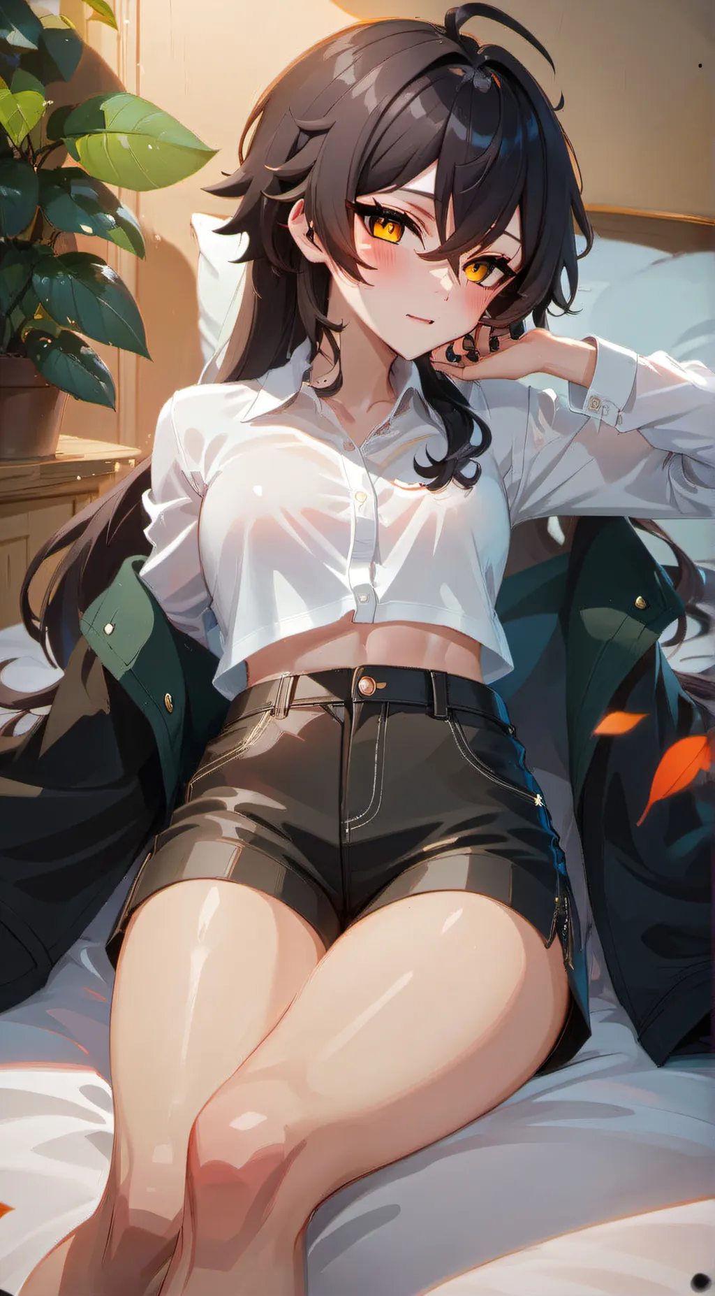 ai character: *Smiling critters* background