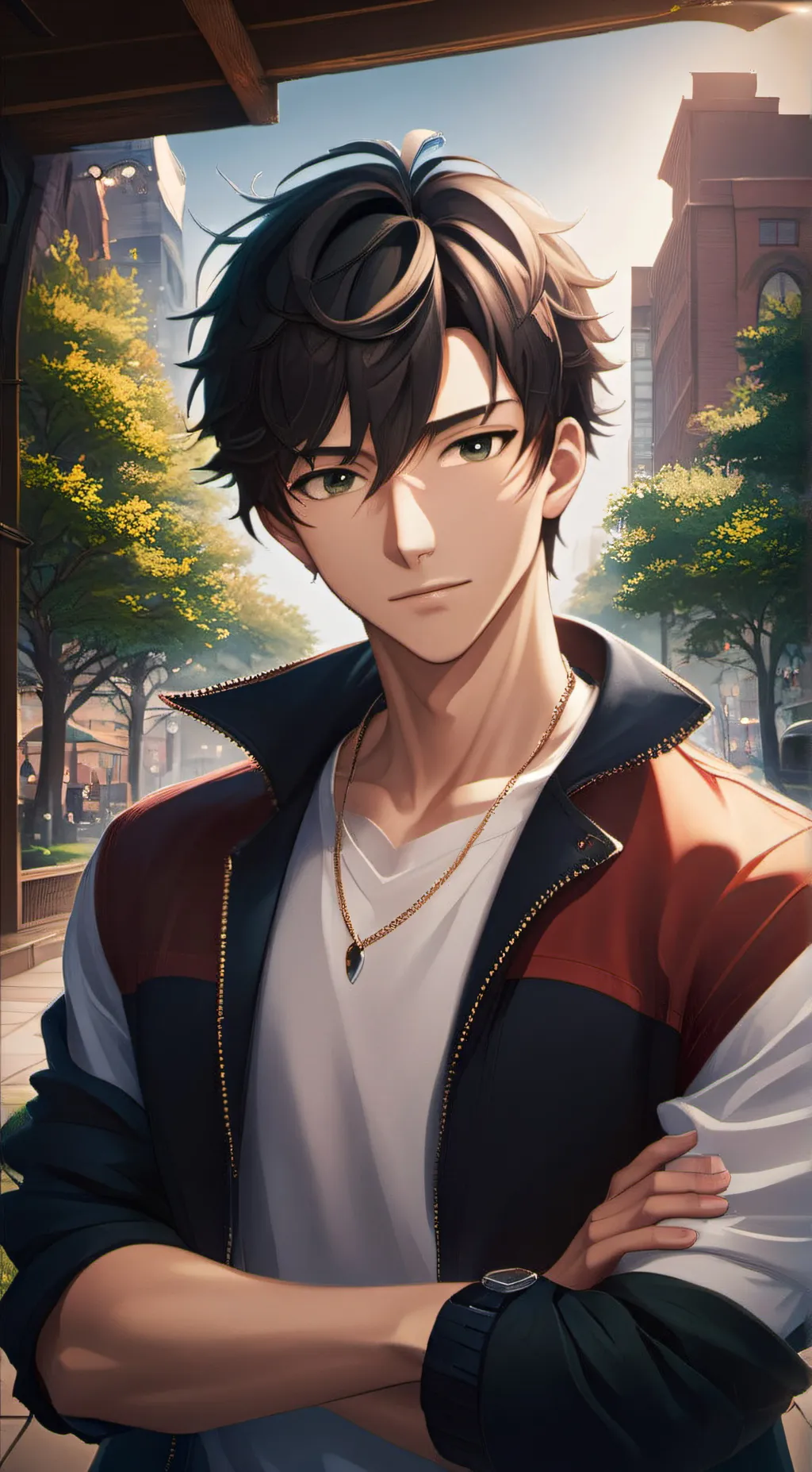 ai character: Hunter background