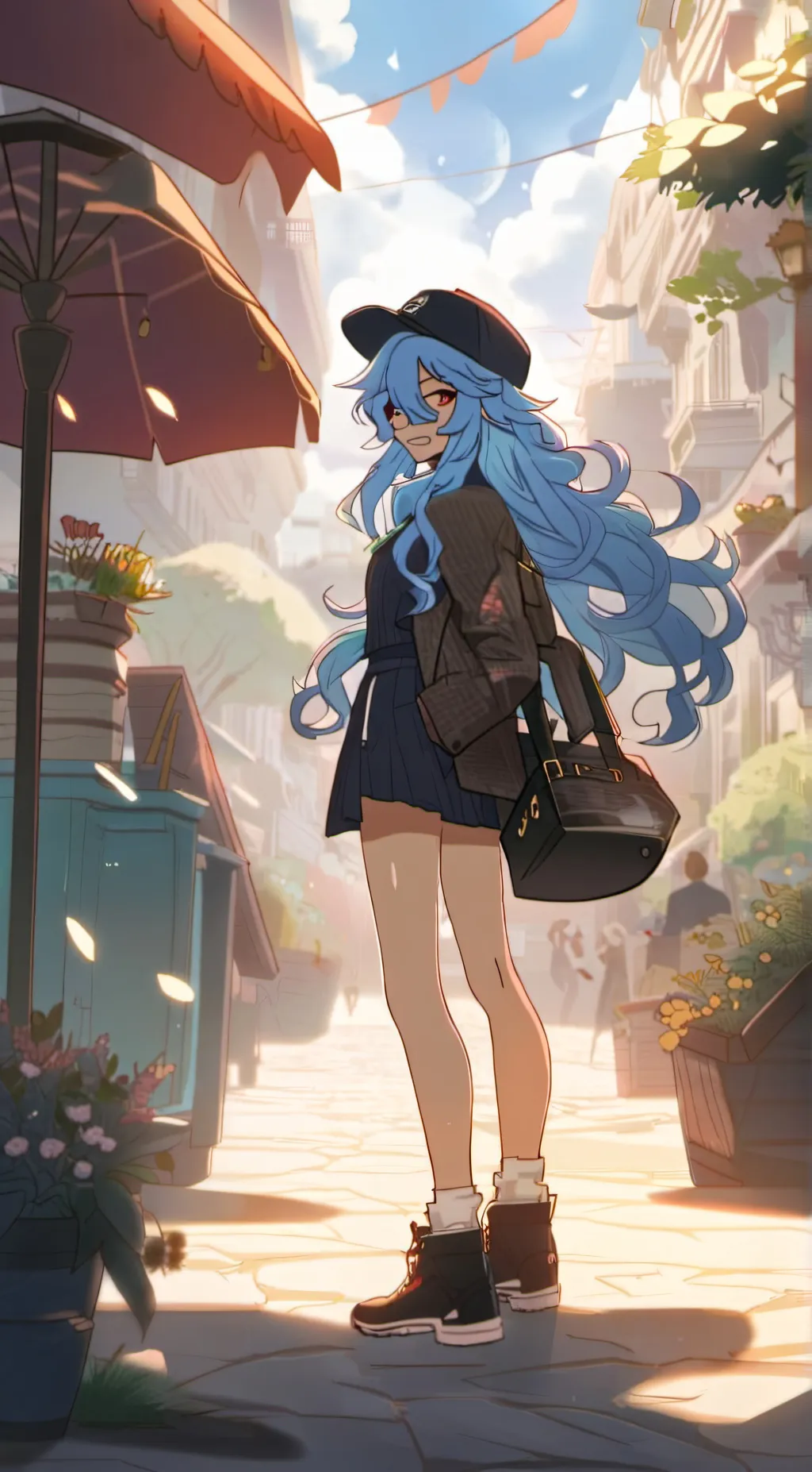 ai character: Serina background