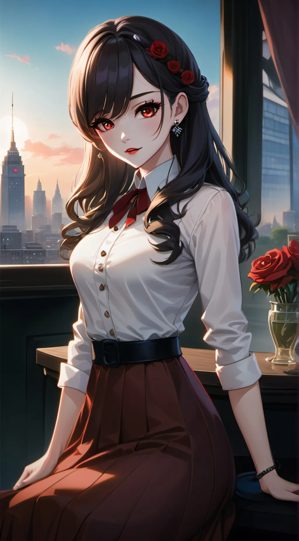 ai character: Dolores background