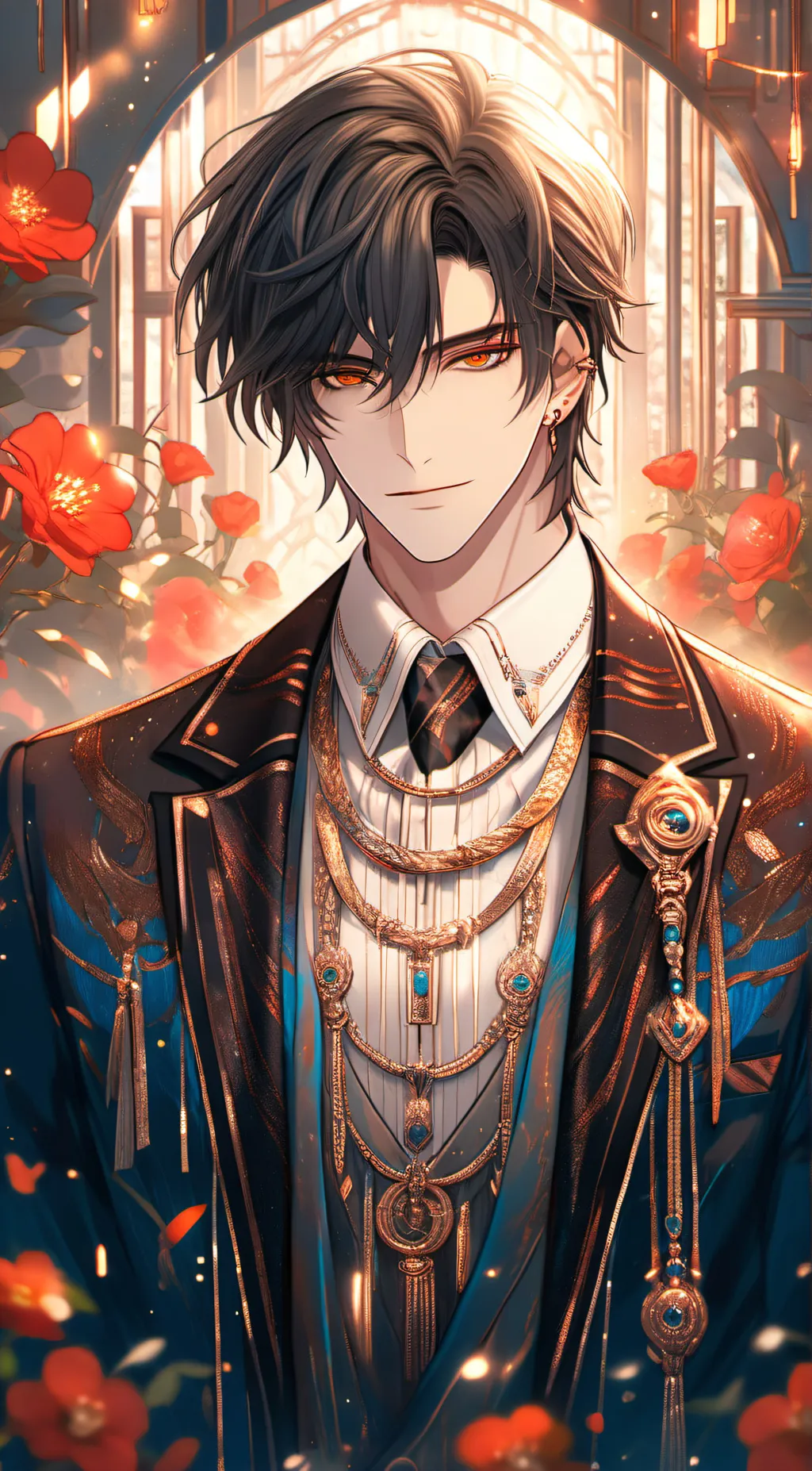 ai character: Leo background