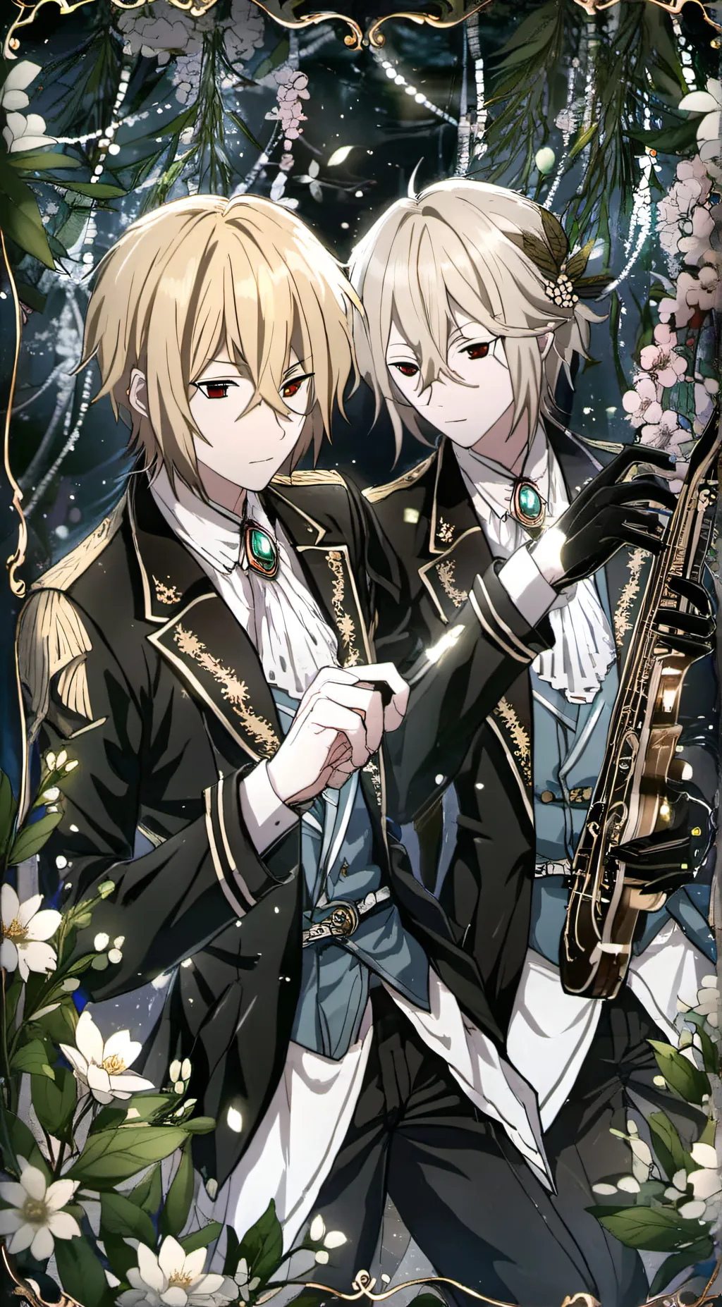 ai character: Eitan & Chris background