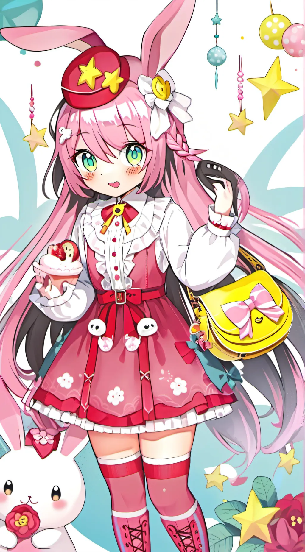 Talkie AI - Chat with Fraise The Bunny