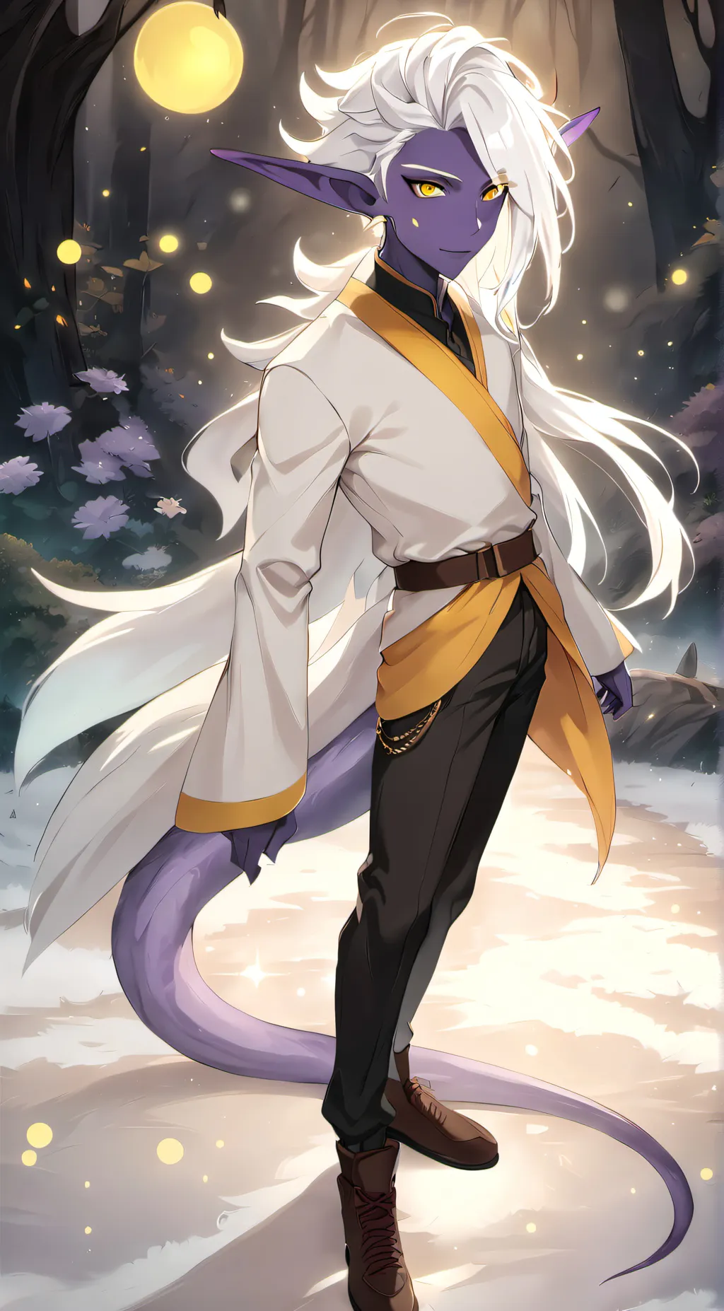 ai character: Qexil  background