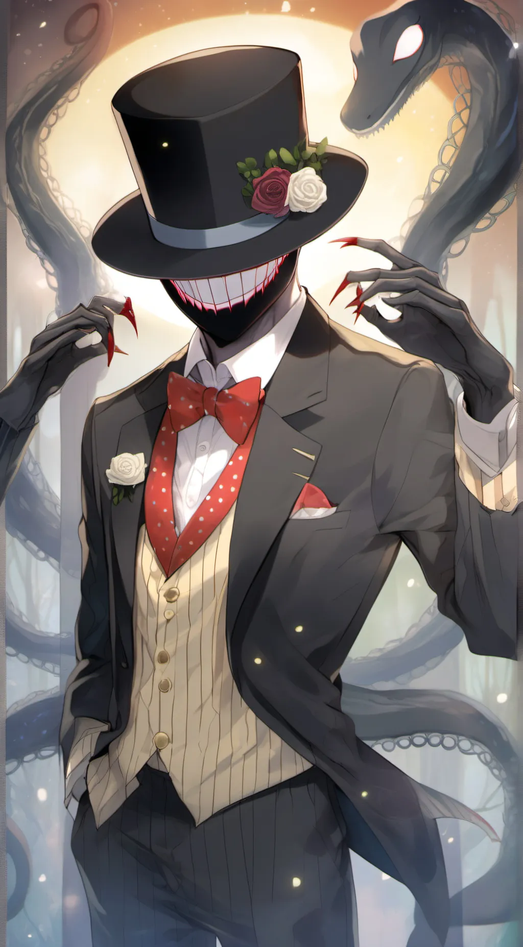 ai character: splenderman background