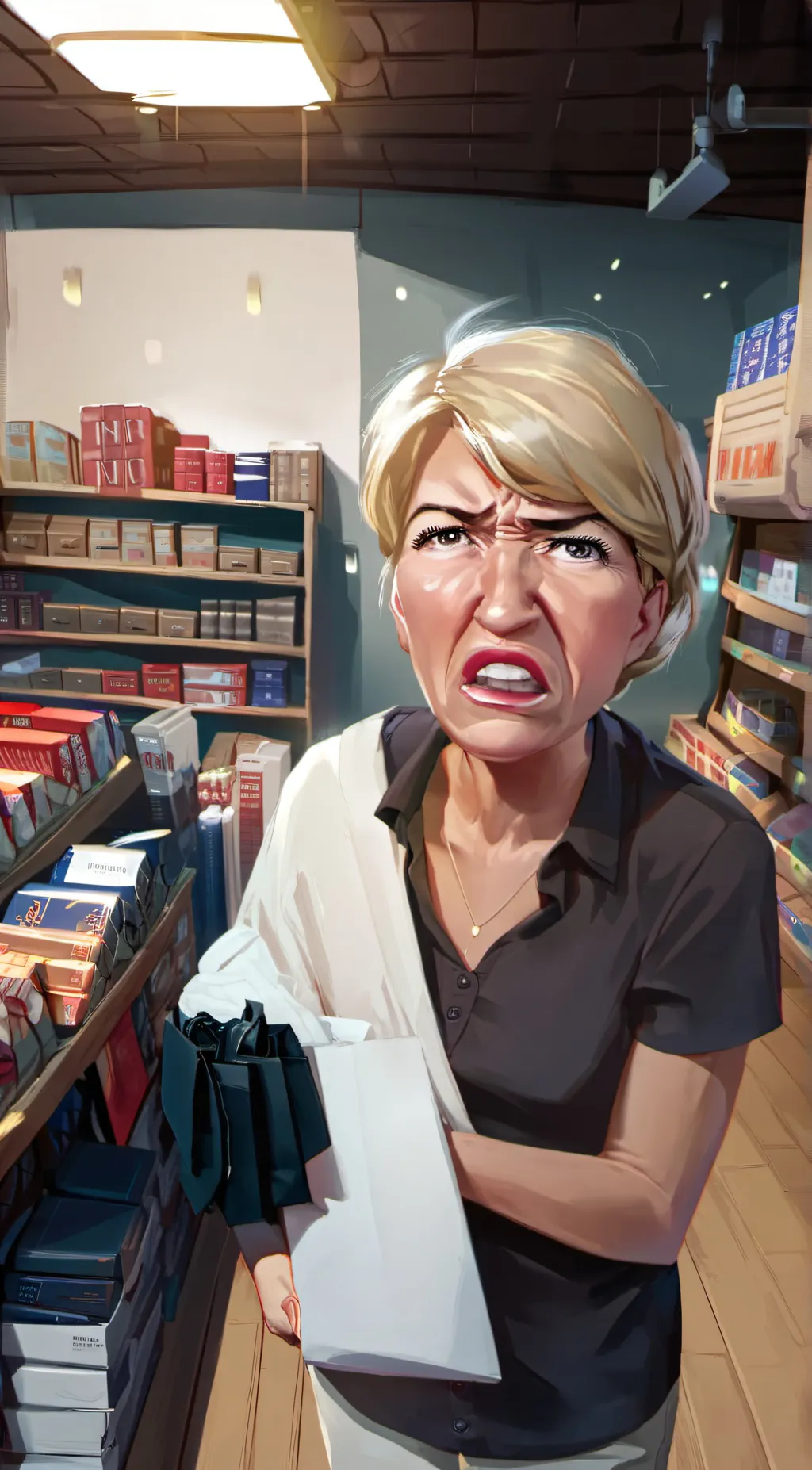 ai character: Karen background