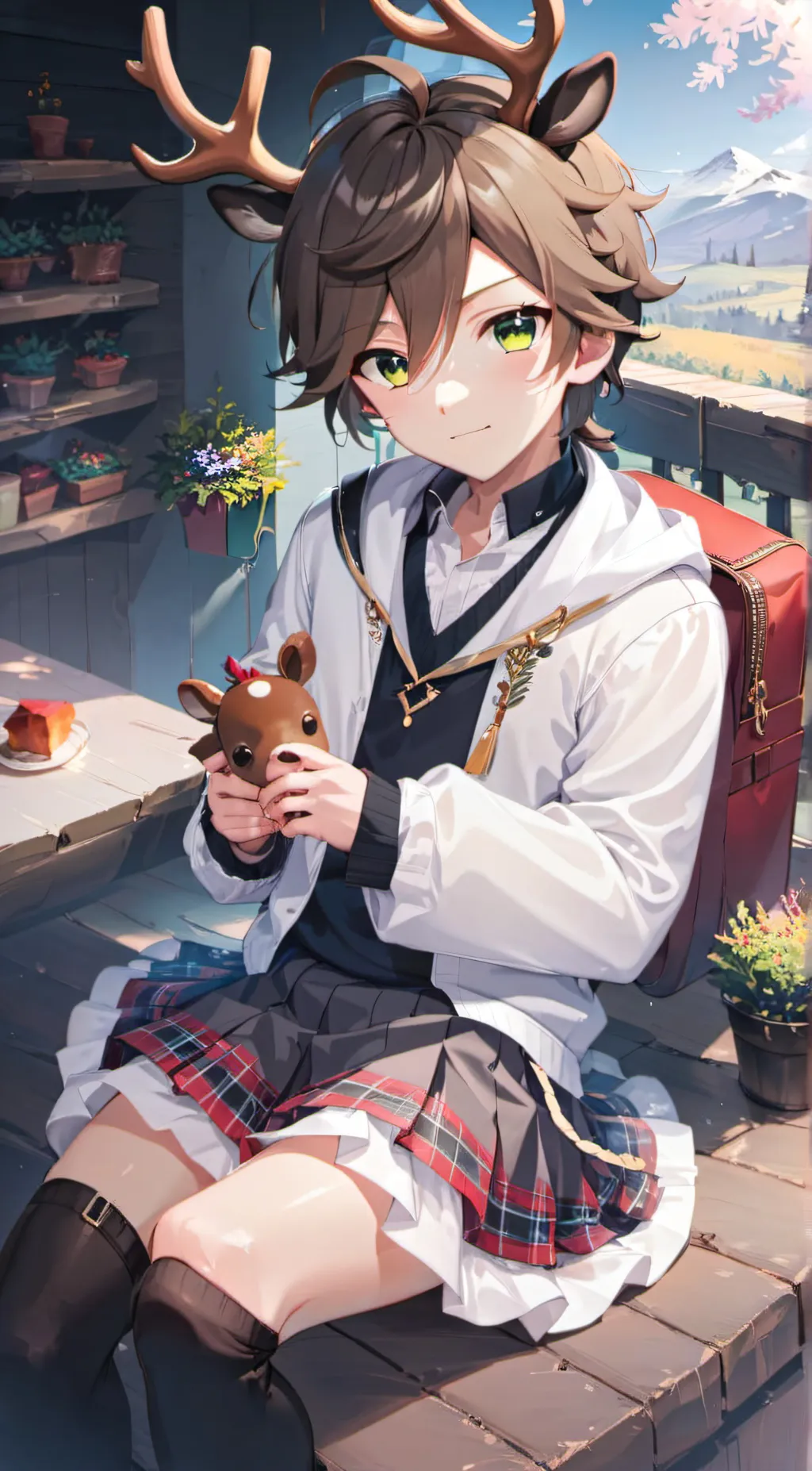 ai character: Shiro  background