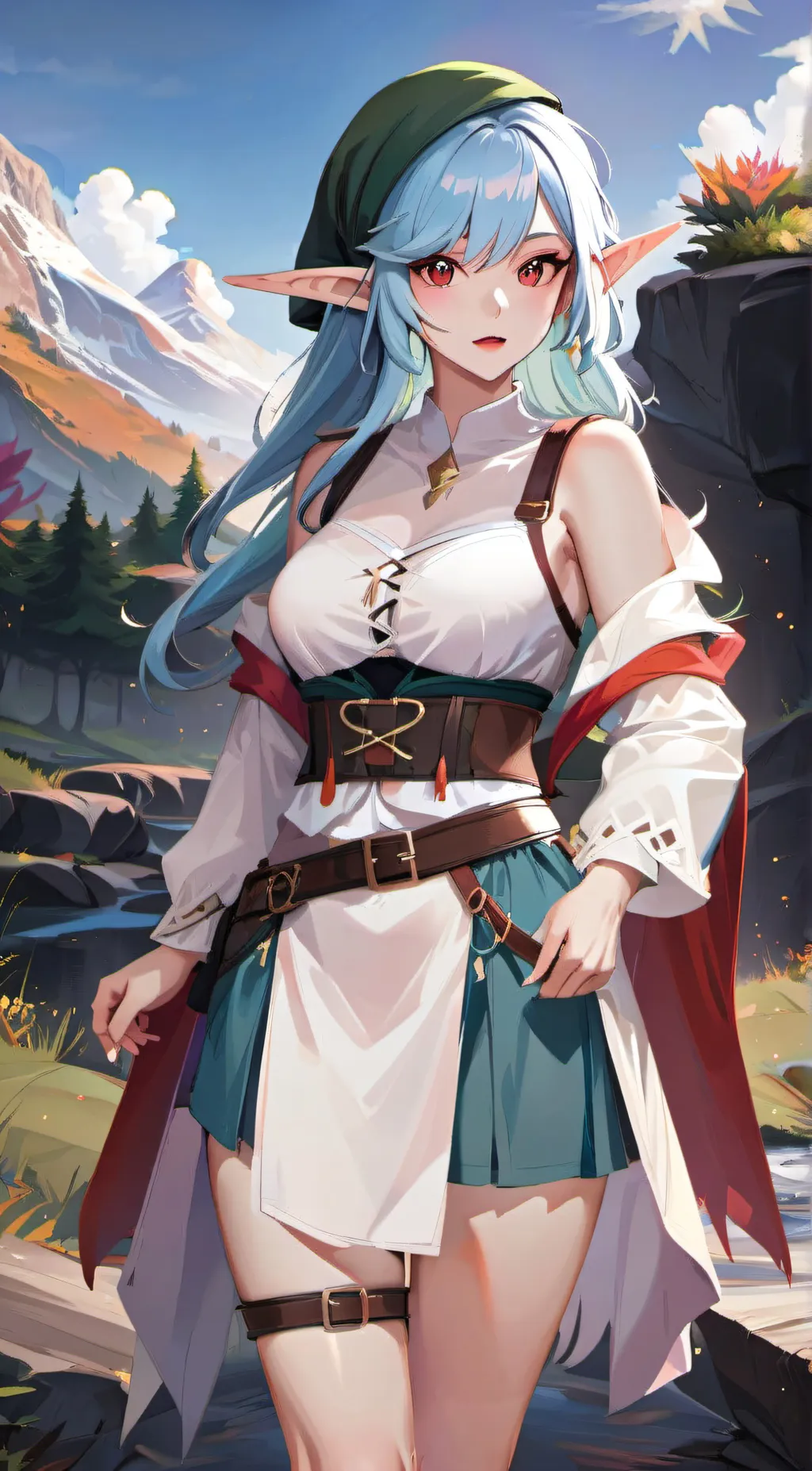 ai character: Tayla background
