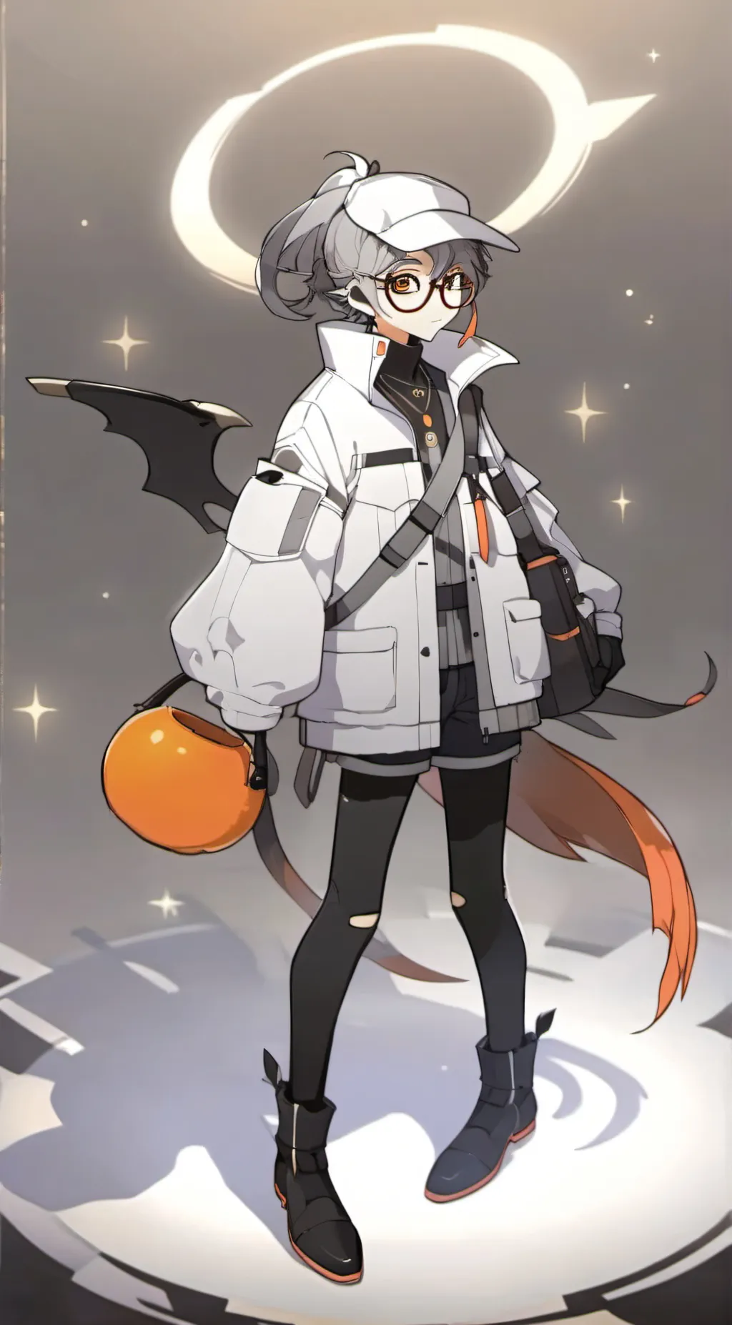 ai character: SD- M background