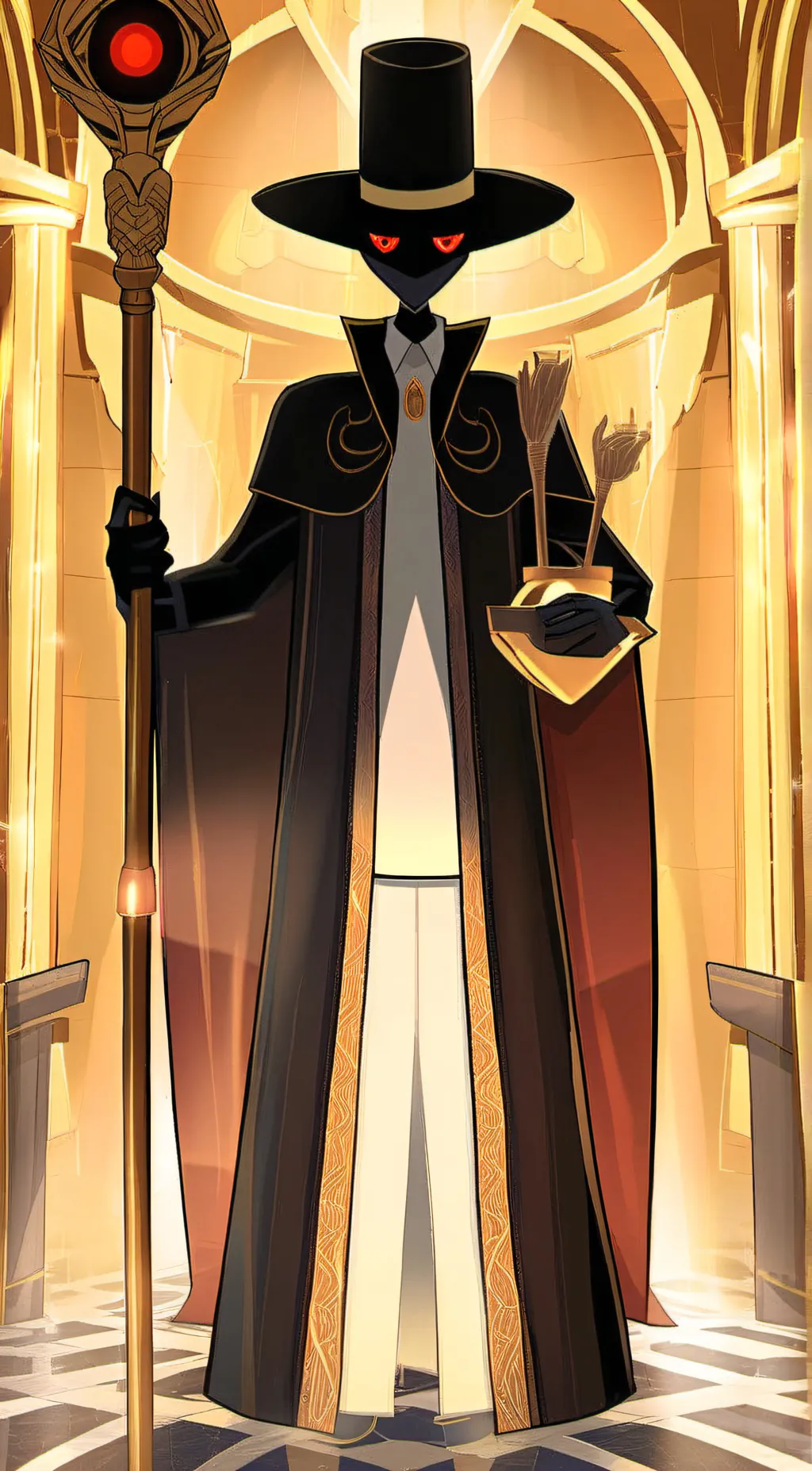 ai character: the jugde (HH OC) background