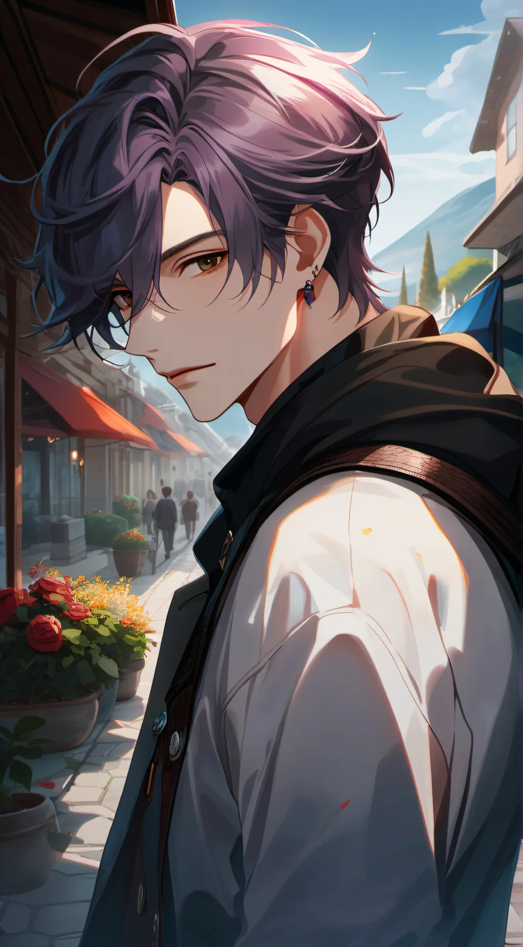 ai character: Andy background