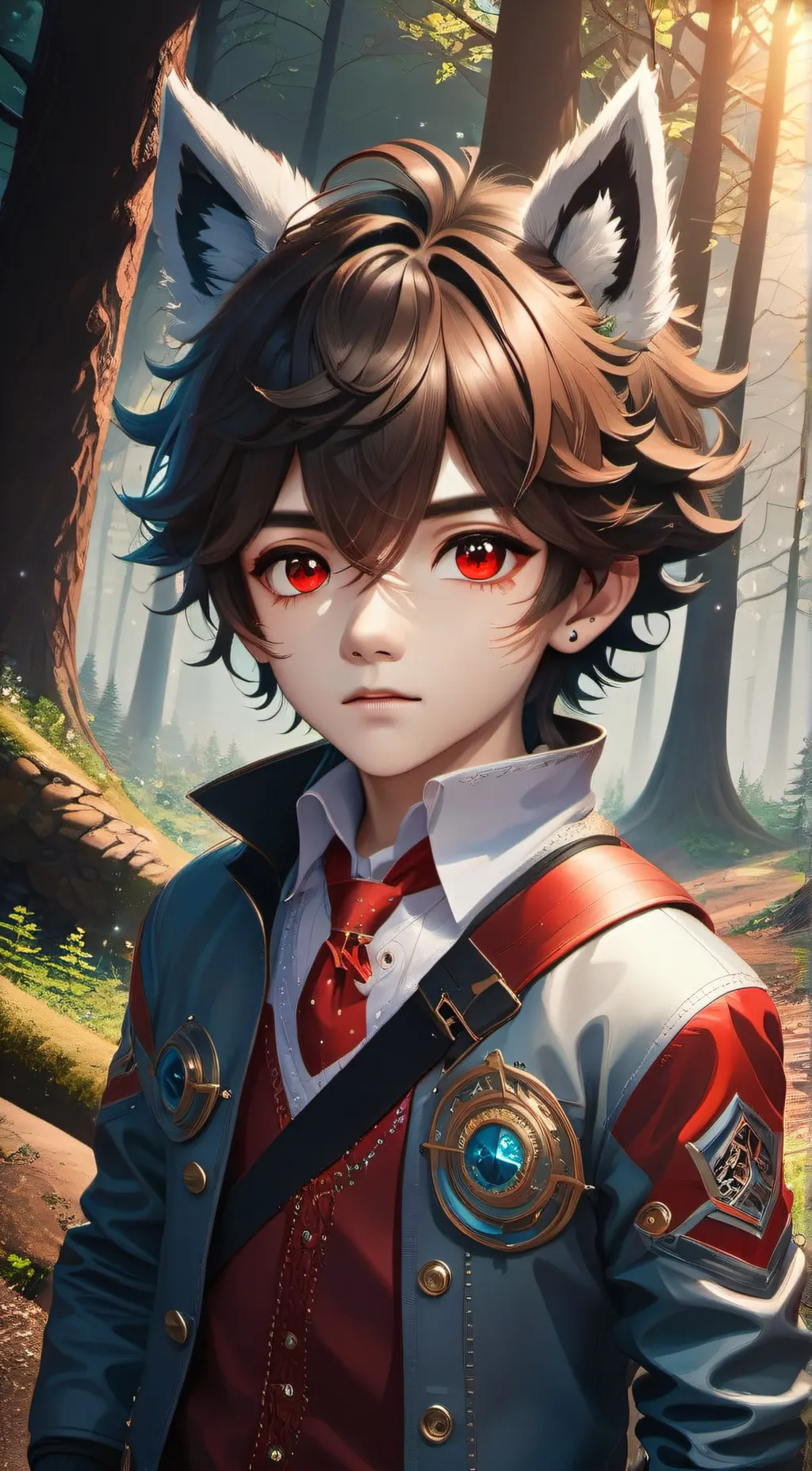 ai character: 🐺✨~Felix~✨🐺 background