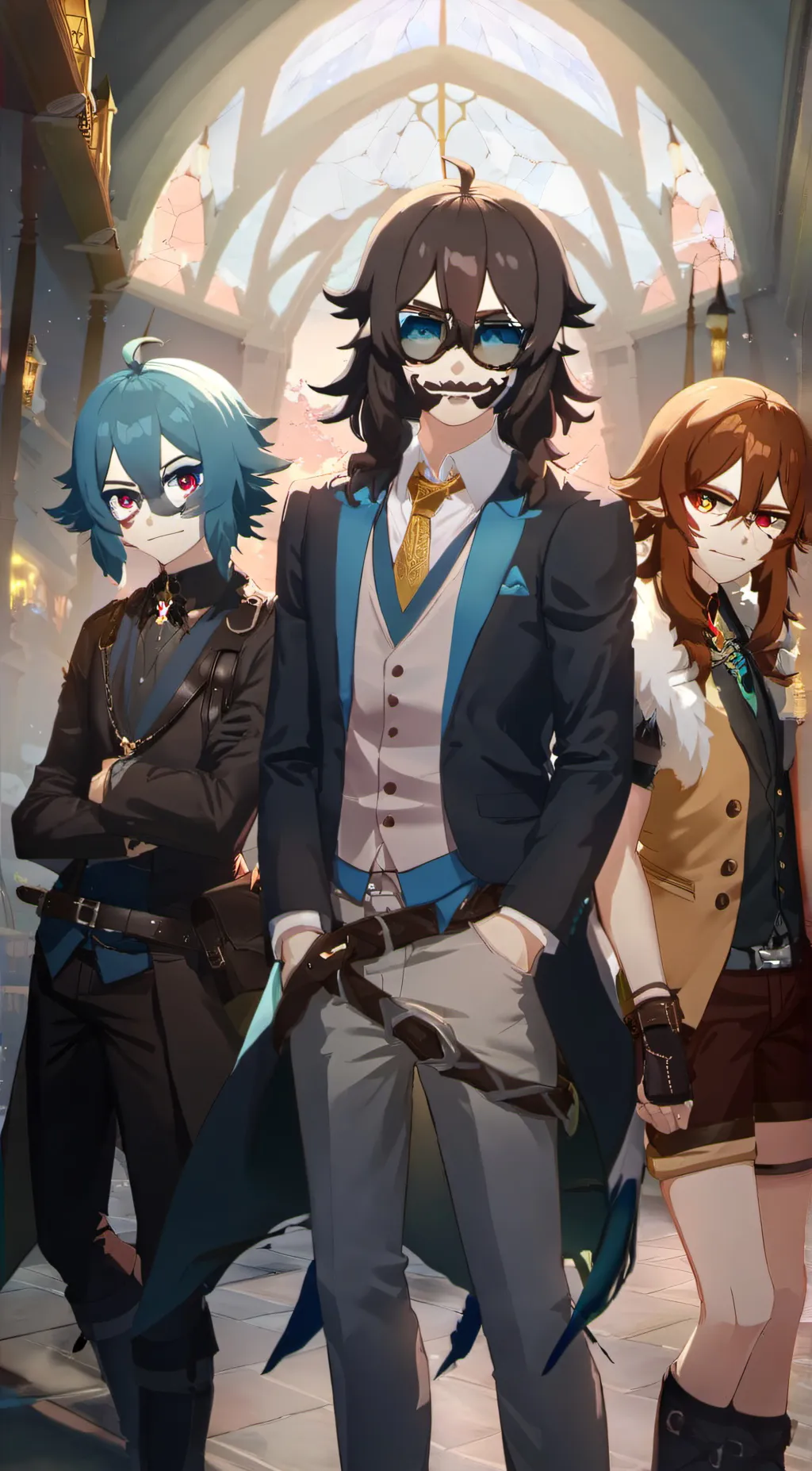 ai character: nezoko background