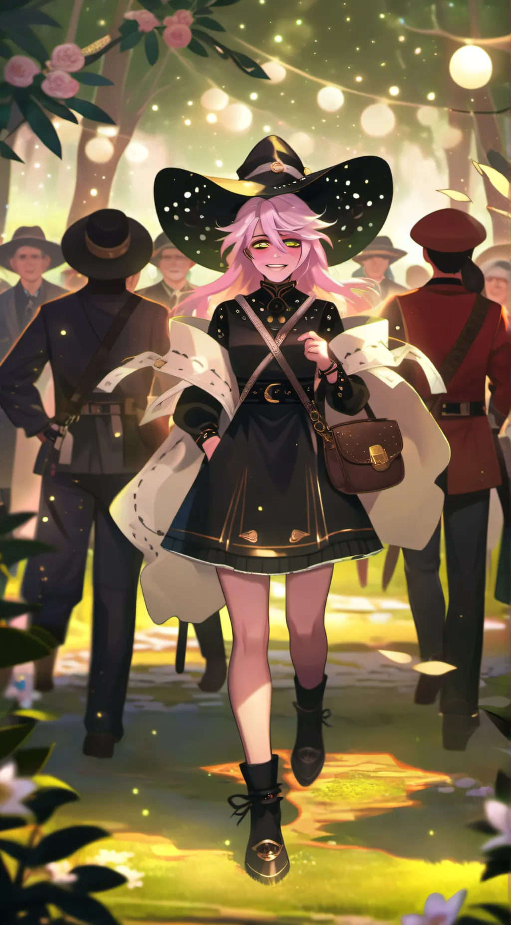 ai character: Douma  background