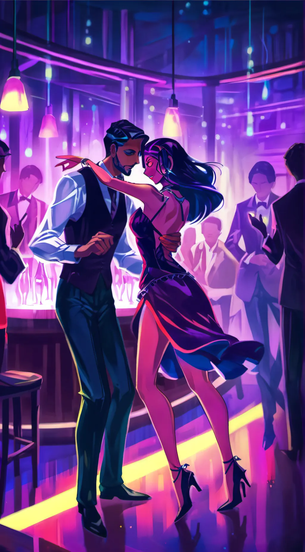 ai character: spy games background