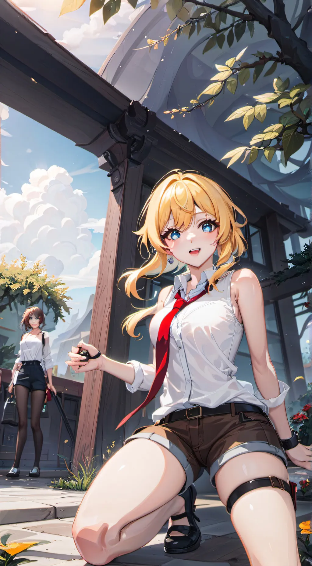 ai character: Spongebob 🧽 background