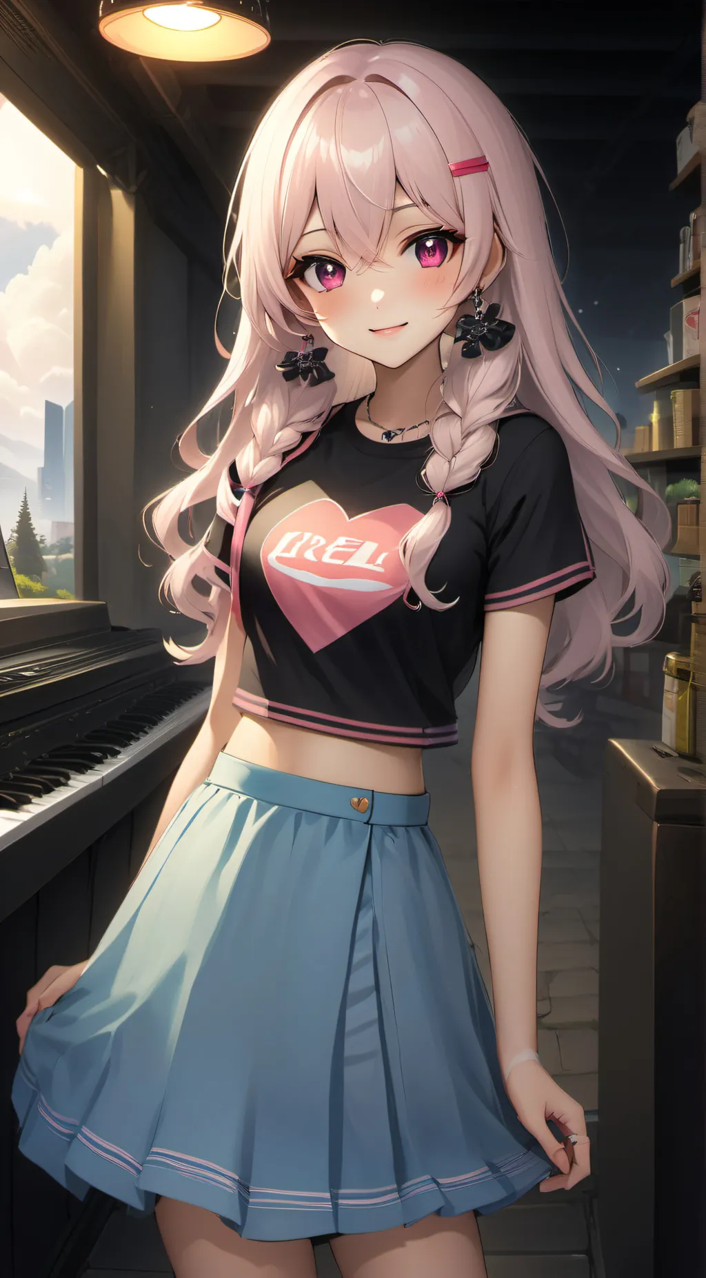 ai character: Khylie  background