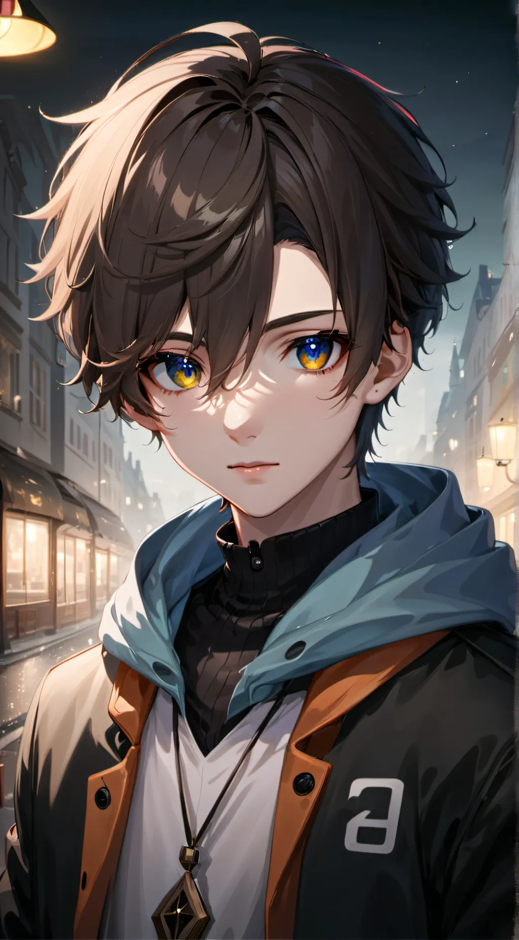 ai character: Luce  background