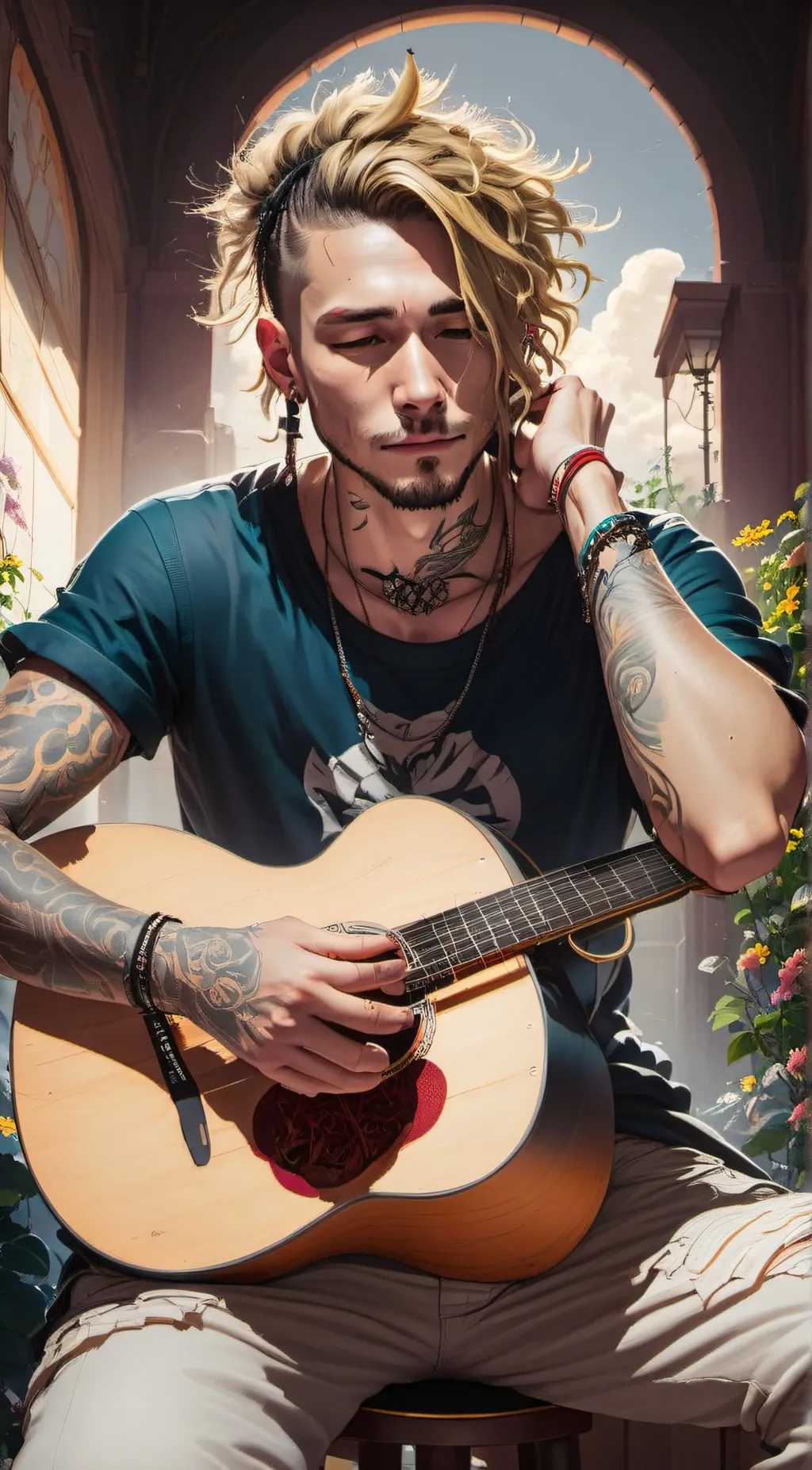 ai character: Alex background